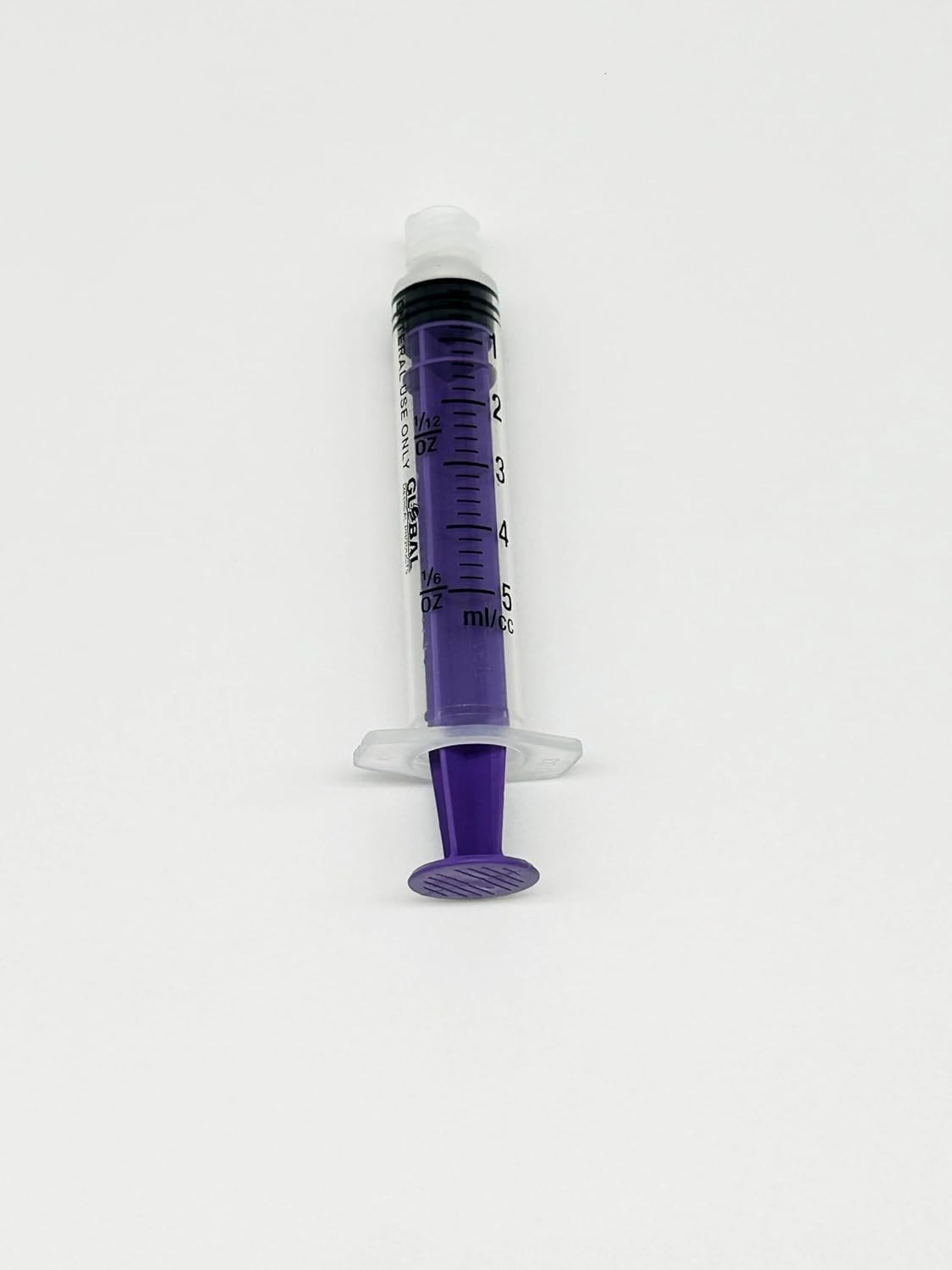 UltraFlo 5cc Enteral Feeding Syringes – ENFit & ISO certified, BPA/ Latex-free