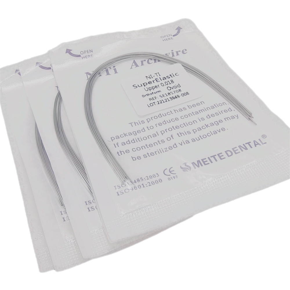 Dental Orthodontic Super Elastic Niti Arch Wire Round 012-020 UPPER LOWER