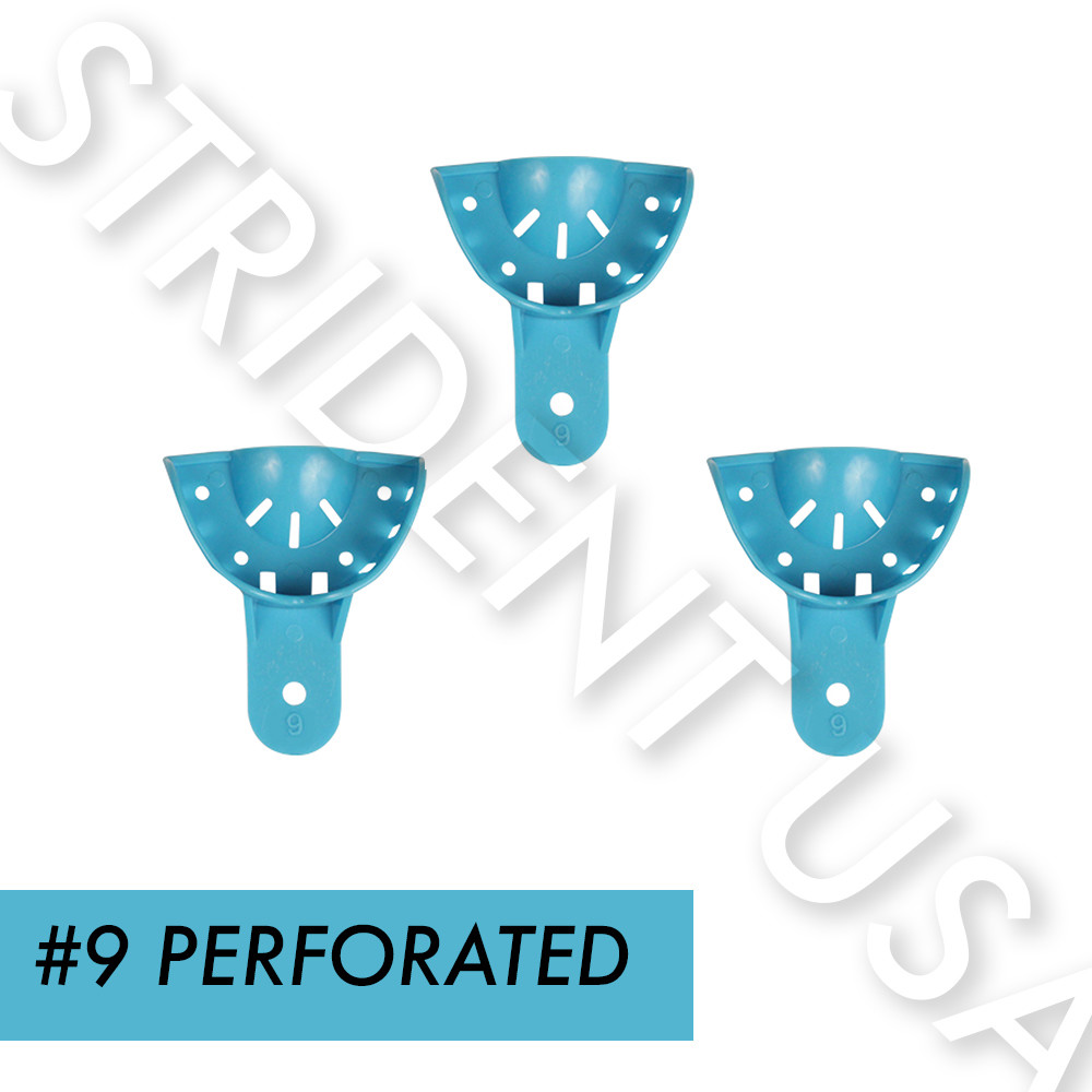 Dental Impression Tray Autoclavable 12 per box Multiple sizes