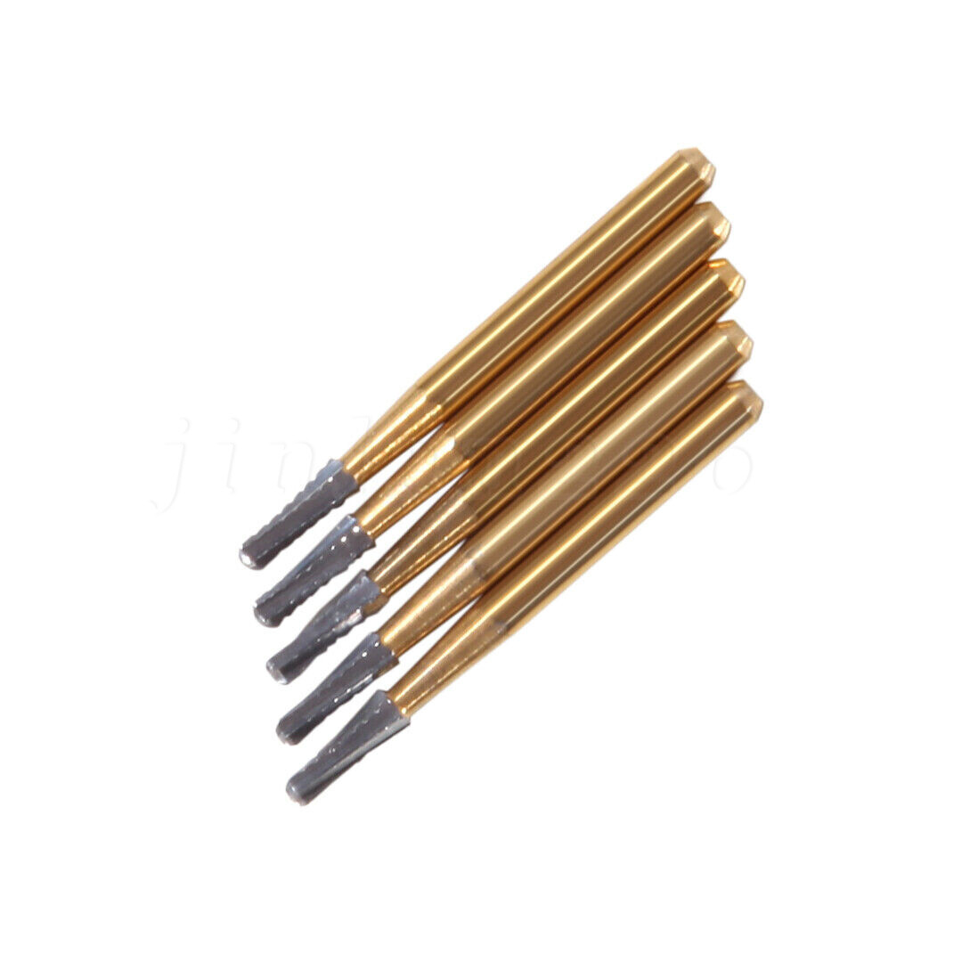 10 Pcs FG-1957 High Speed Dental Tungsten Steel Carbide Crown Metal Cutting Burs
