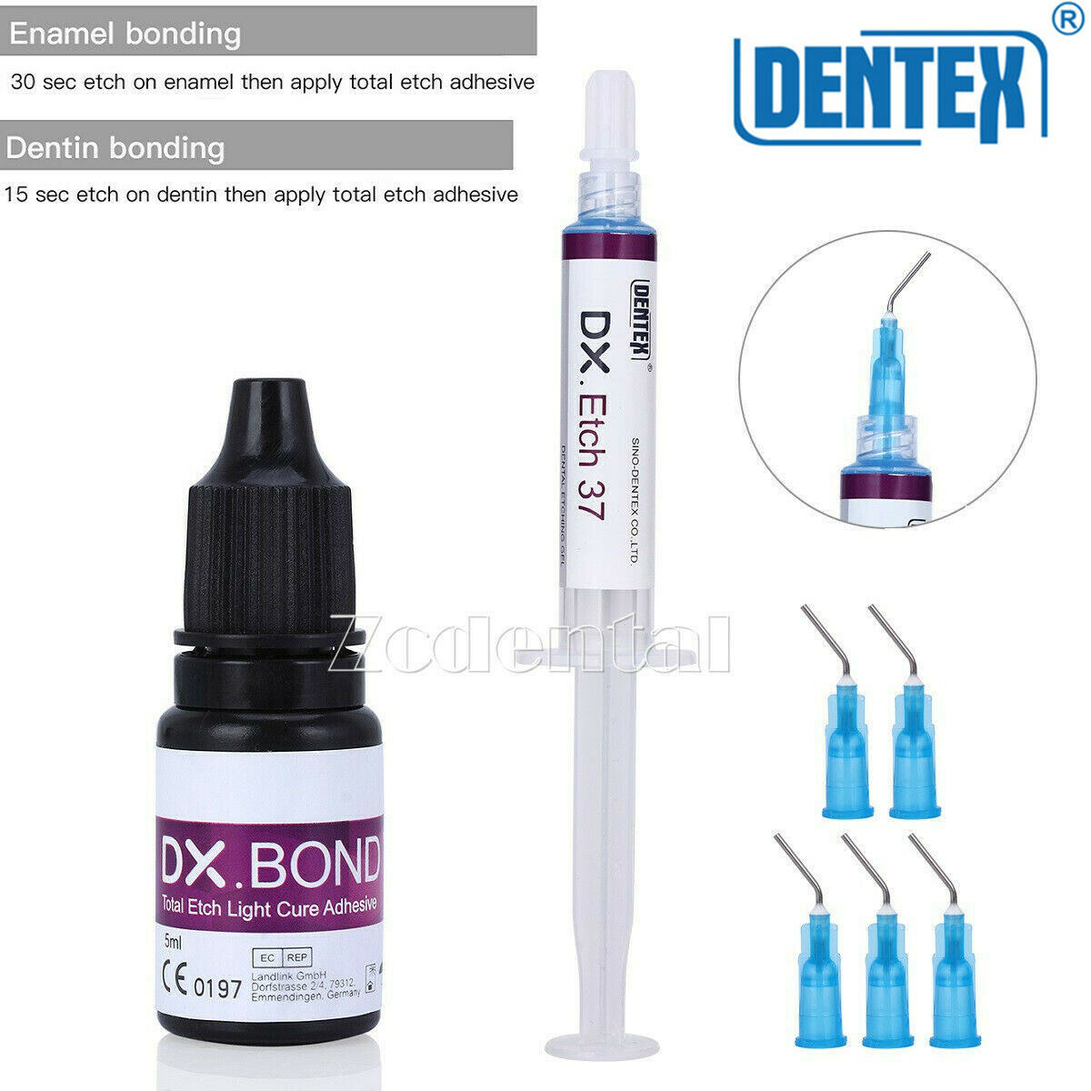 Resina compuesta curado por luz Universal Dental A2/Gel grabado/adhesivo unión