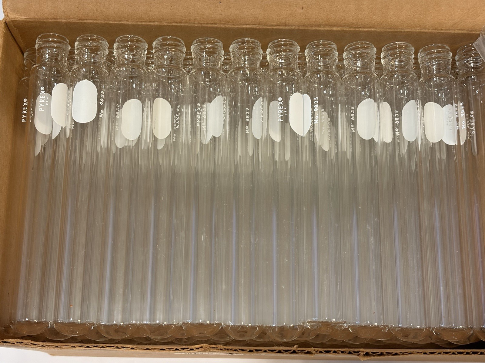Pyrex Tube Culture/ Screw Cap 96 Pcs. 20 X 150mm A- Level NEW9825-20X