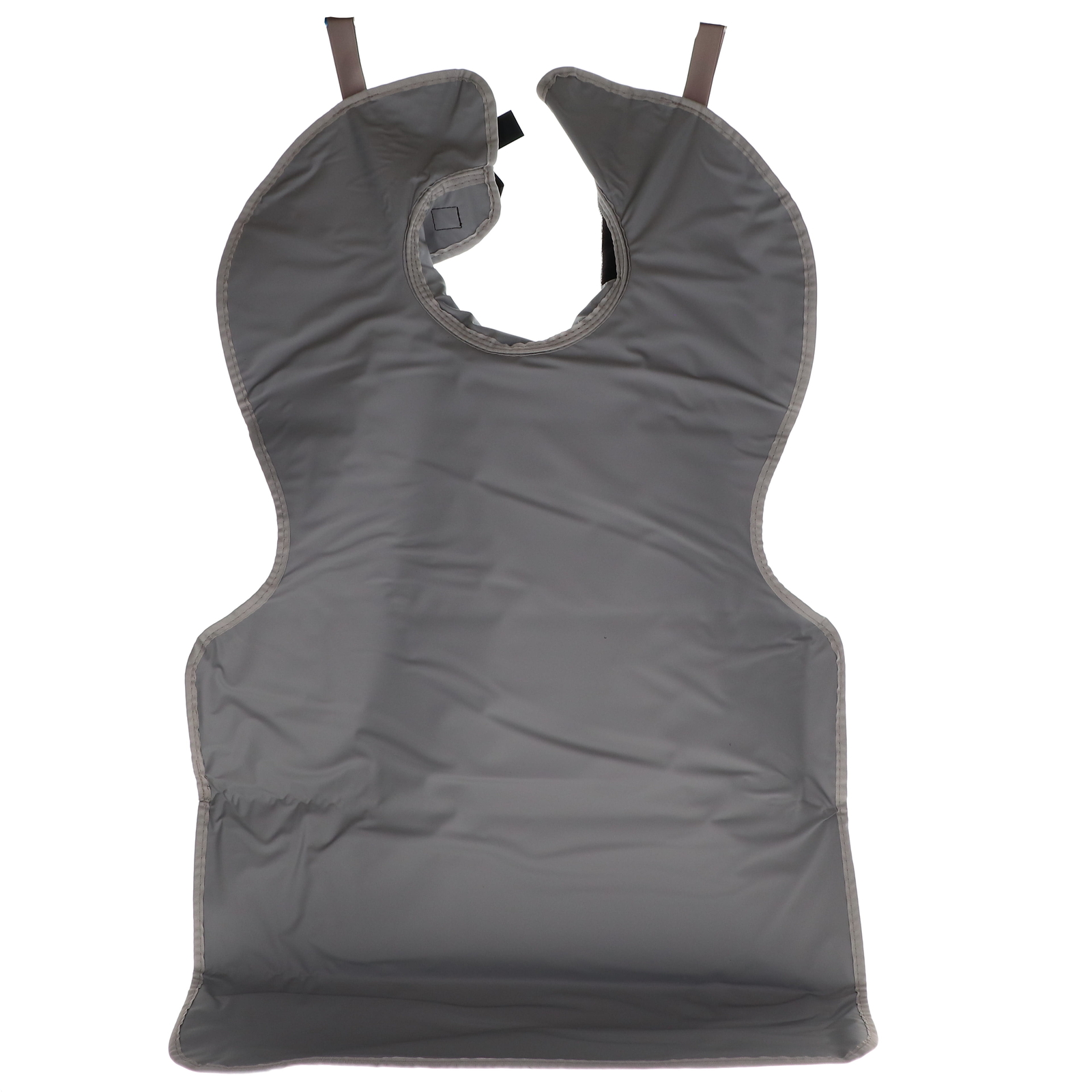 House Brand Dentistry 109409 Lead Dental X-Ray Apron Adult With Collar Grey