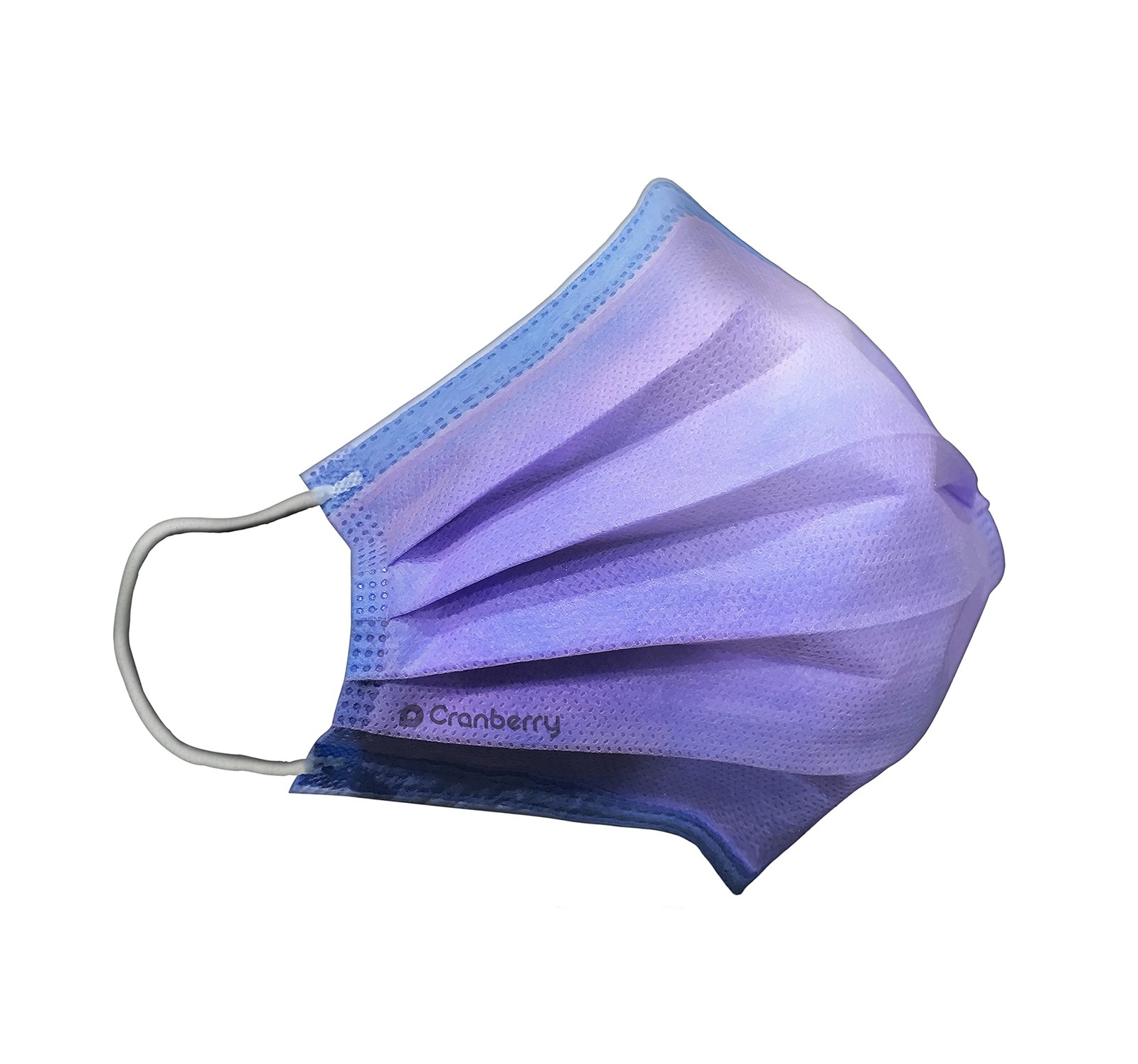 Cranberry USA C2700CB Cosmo Earloop Face Mask, Disposable, Blue (Pack of 50)