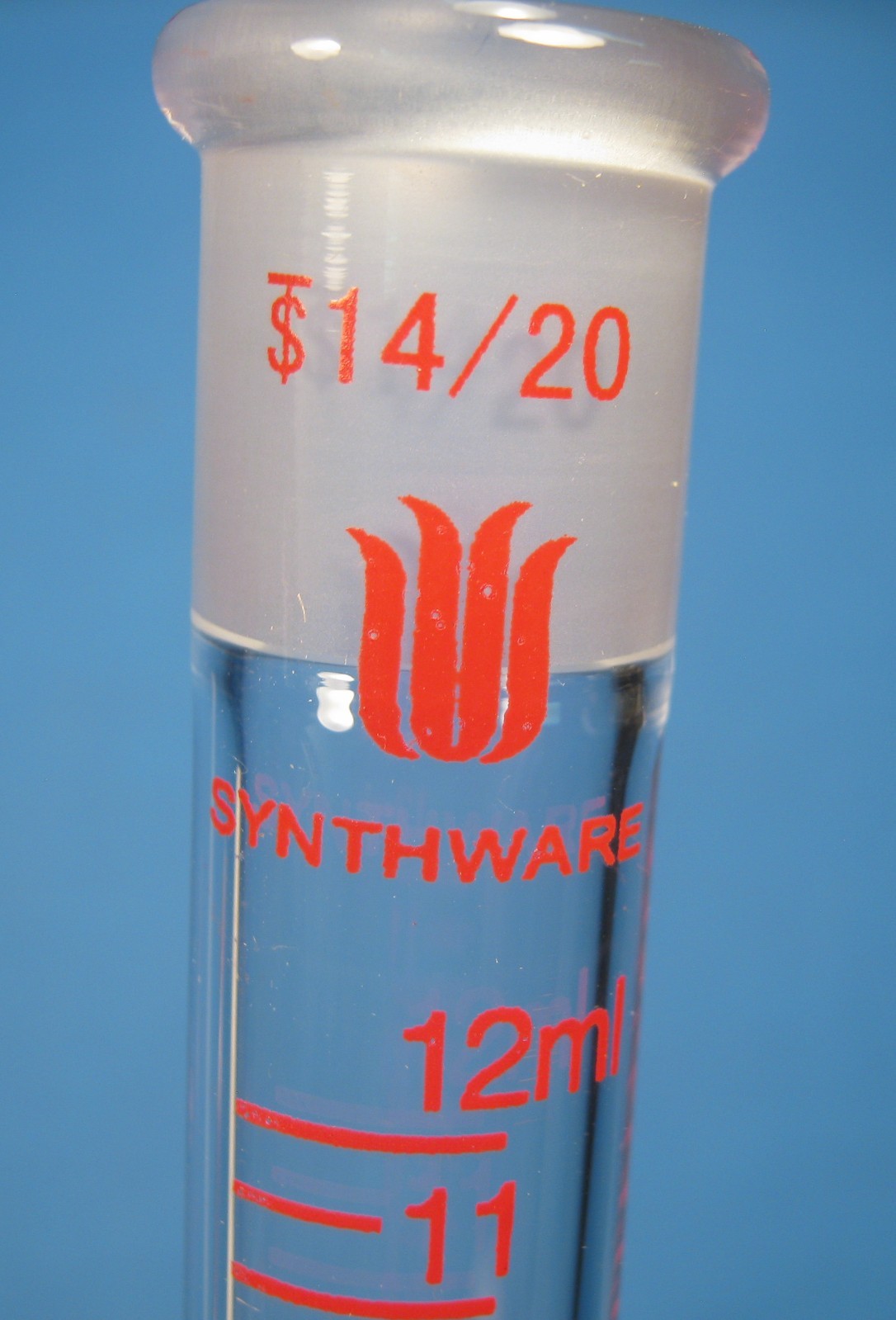 SYNTHWARE 12 ML RECEIVING TUBES X2 14/20 FREE SHIPPING 26