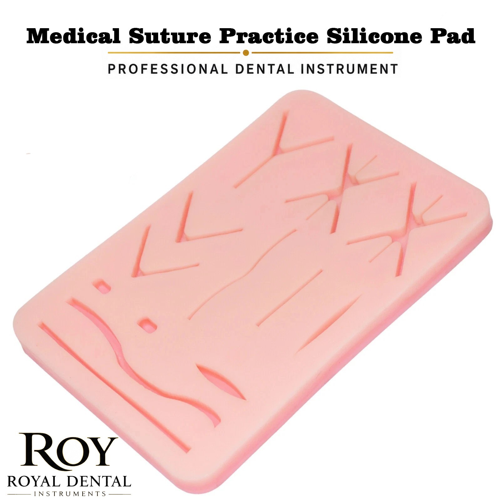 New Medical Skin Suture Practice Silicone Pad Wound Simulated For Training Kit