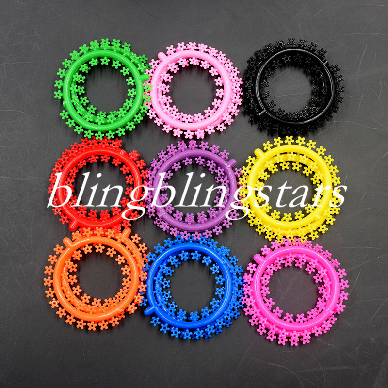 1000 Pcs/Pack Dental Orthodontic Cartoon Ligature Ties Flower Assorted Color