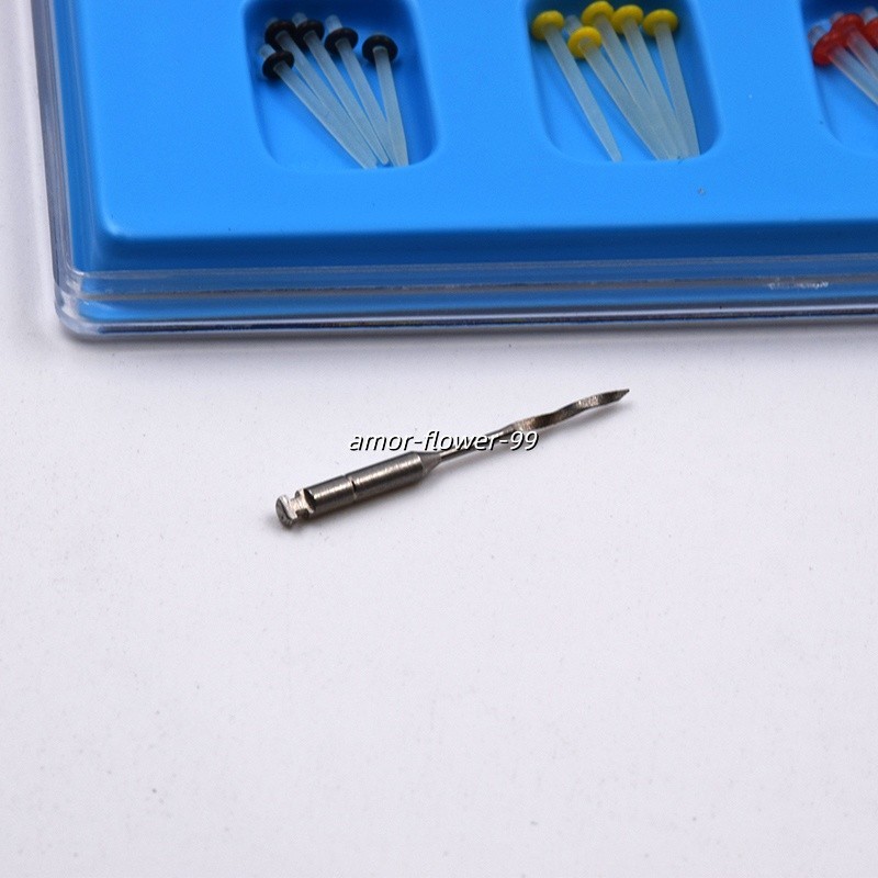 20 Pcs Dental Fiber Post Quartz Straight Post 1.0mm 1.2mm 1.4mm 1.6mm + 4 Drills
