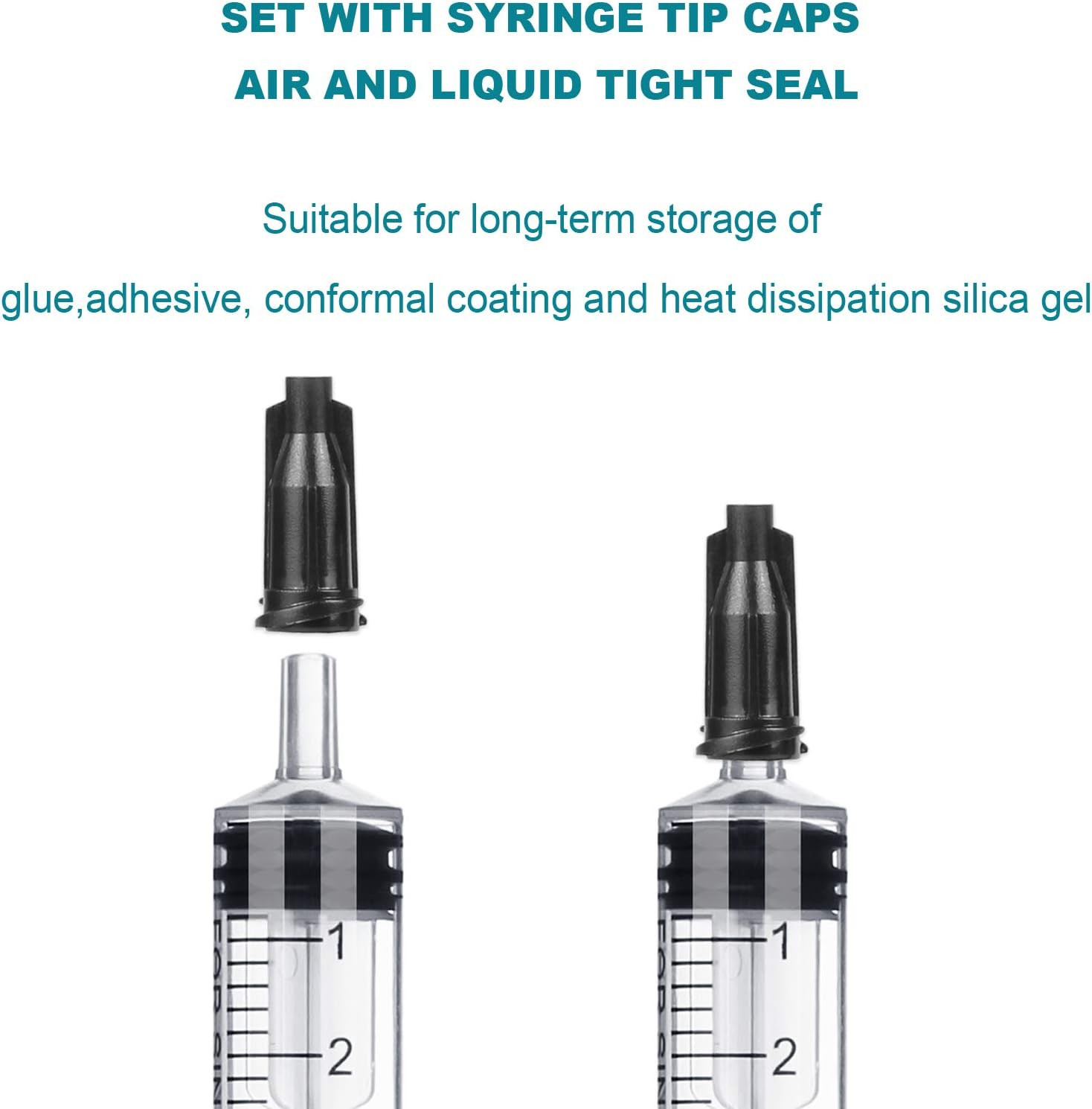 60Pack 5Ml Syringe without Needle – 5 Ml Small Plastic Syringes Sterile Individu