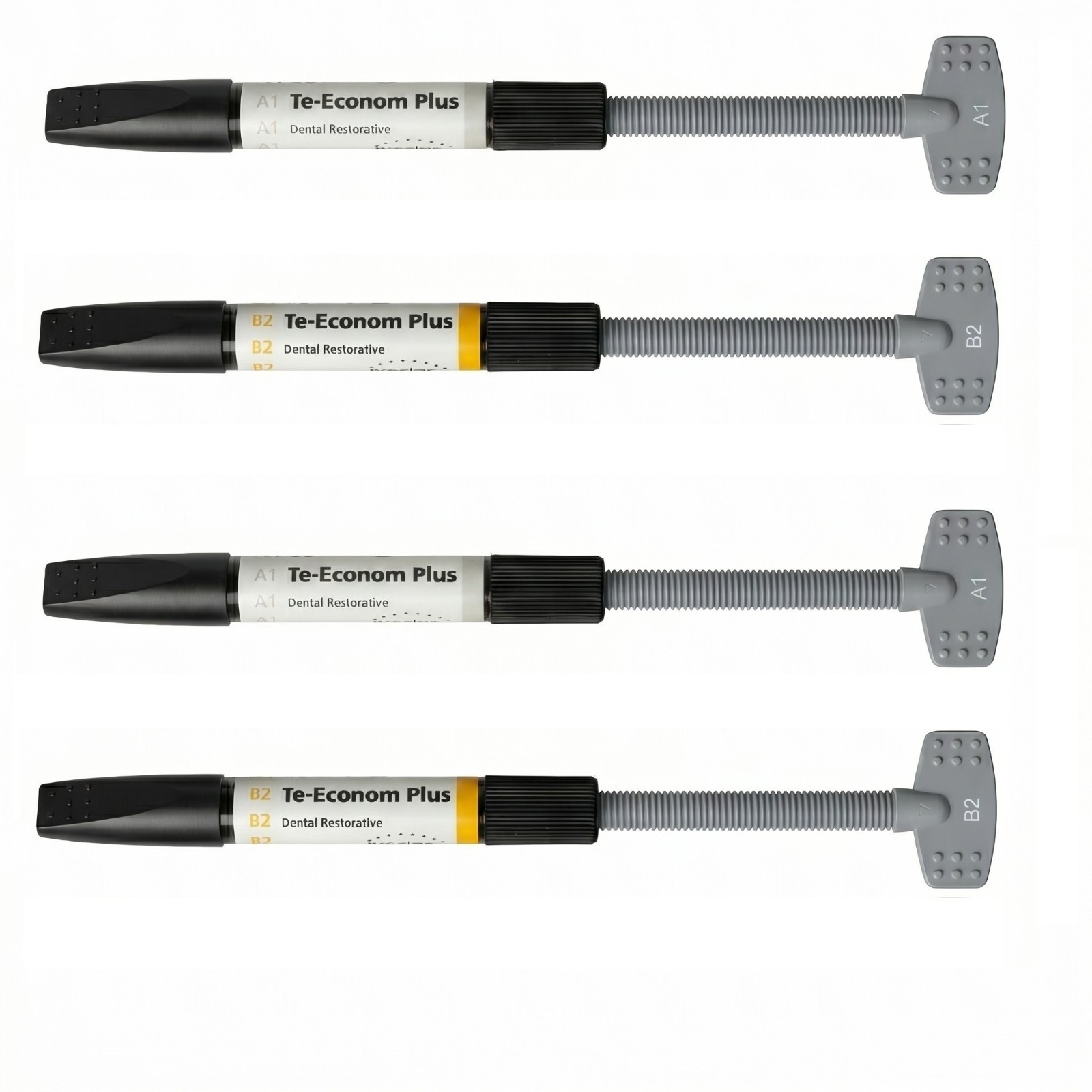 Te Econom plus Intro dental composit kit Ivoclar Vivadent 4 syr bond and Etchant