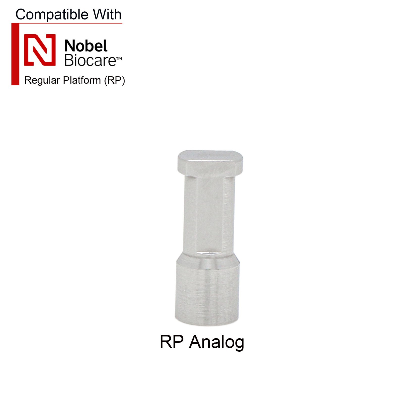 Nobel Active NP/RP Implant Scan body Impression Transfer Open/Close Coping Tray