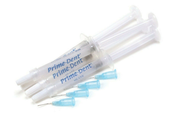 Prime-Dent Dental Silane Bond Enhancer 4 Syringe Kit with Tips 008-SBE