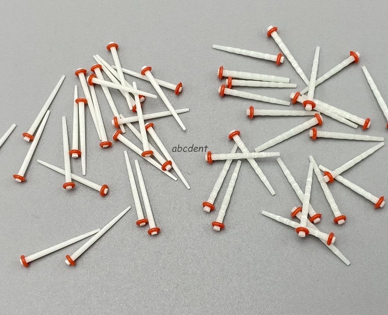 Glass Fiber Post Dental Fiber Post Teeth Restorative 1.2/1.4/1.6/1.8mm 200pcs