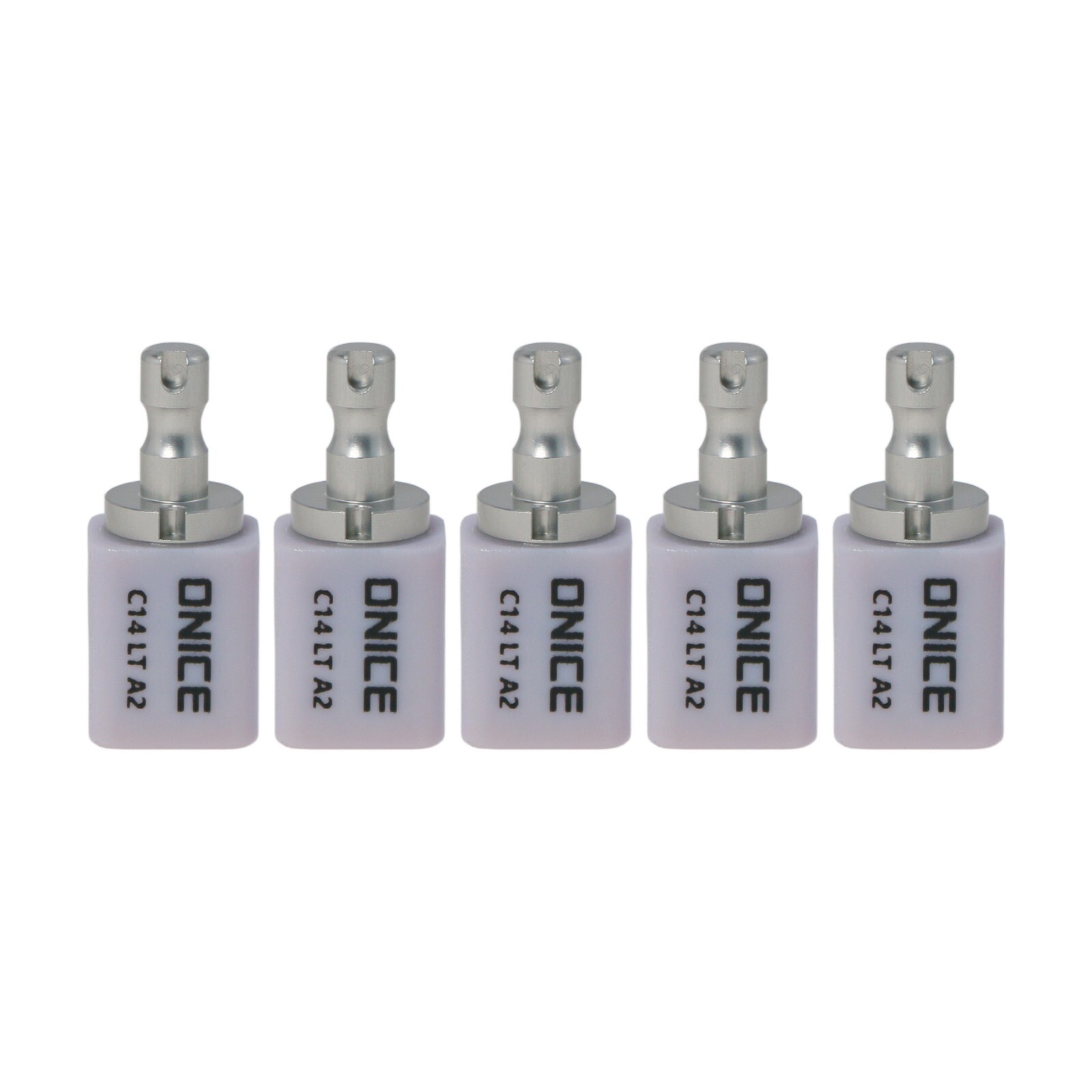 5pcs/Box C14 Dental LT-A2 Glass Ceramic Lithium Block Cerec Emax CAD CAM Blocks