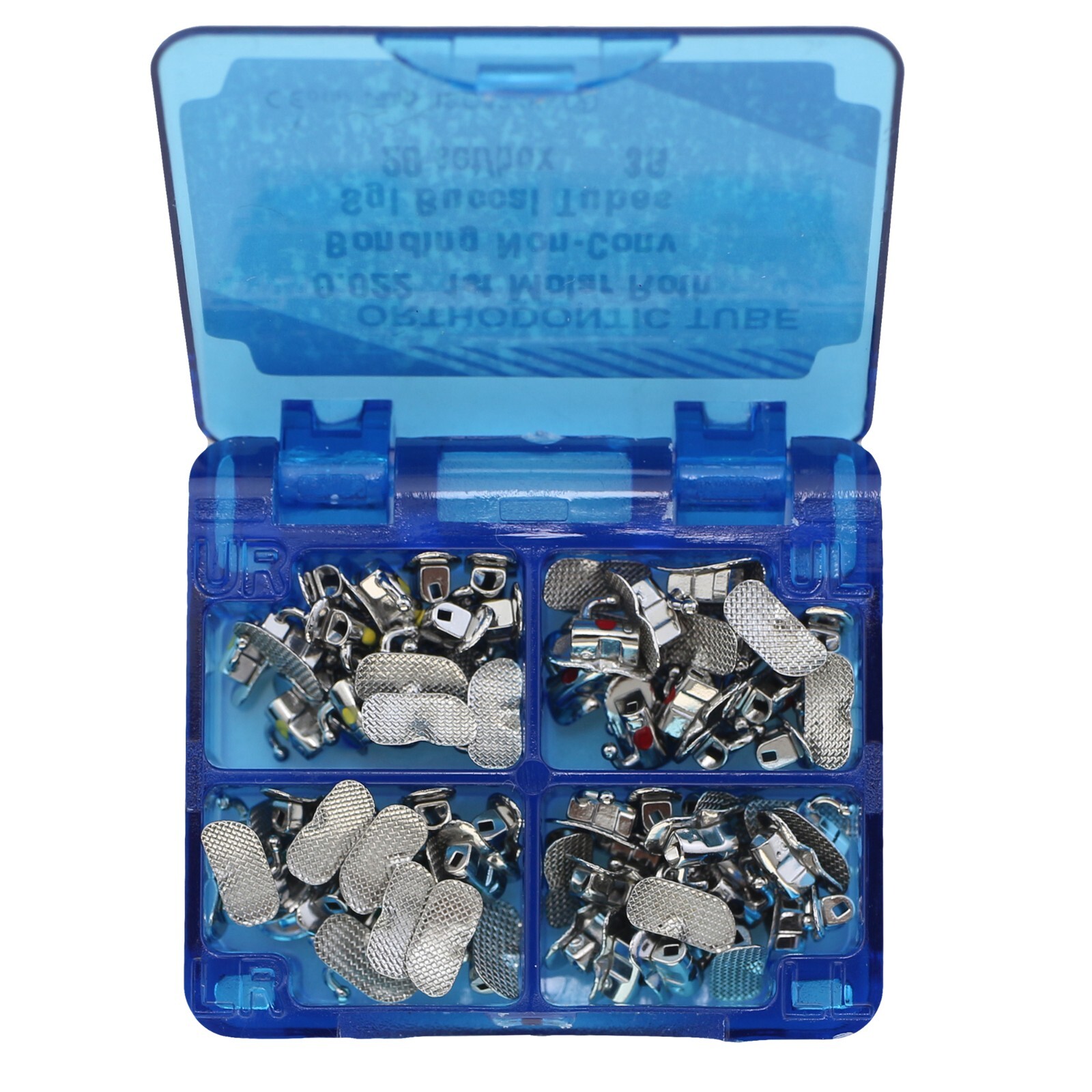 Dental Orthodontic Buccal Tubes 1st 2nd Molar Brackets Roth MBT 0.022 20 Sets 3G