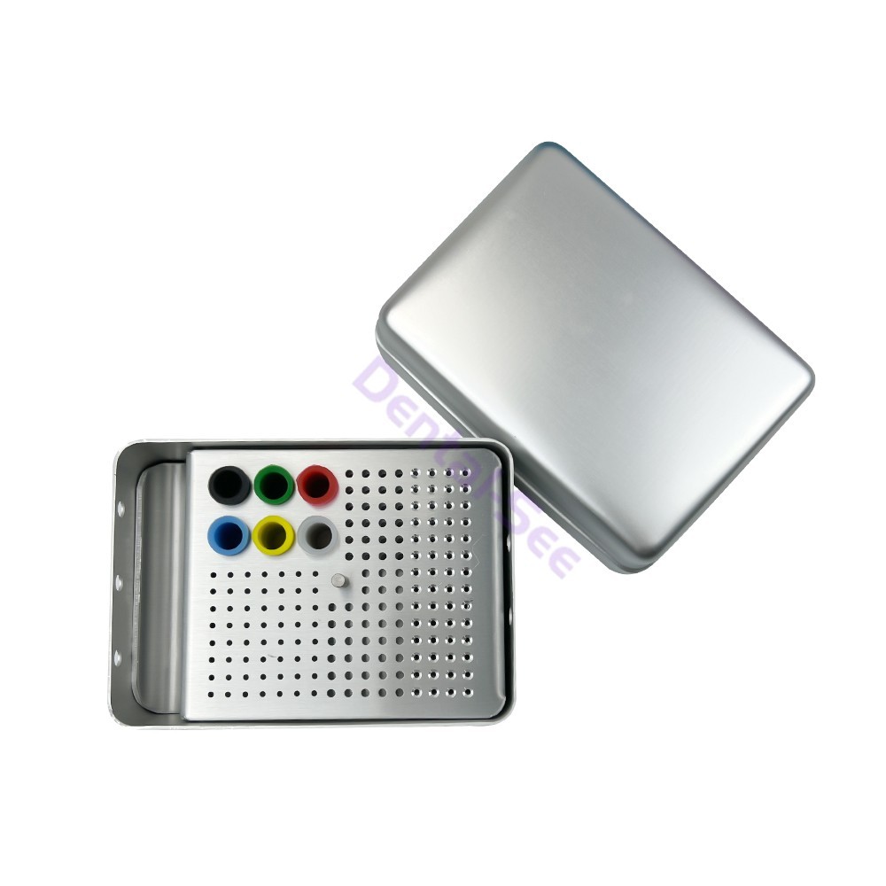 180 Holes Dental Endo Box FG Files Bur Holder Autoclave Disinfection Box ﻿