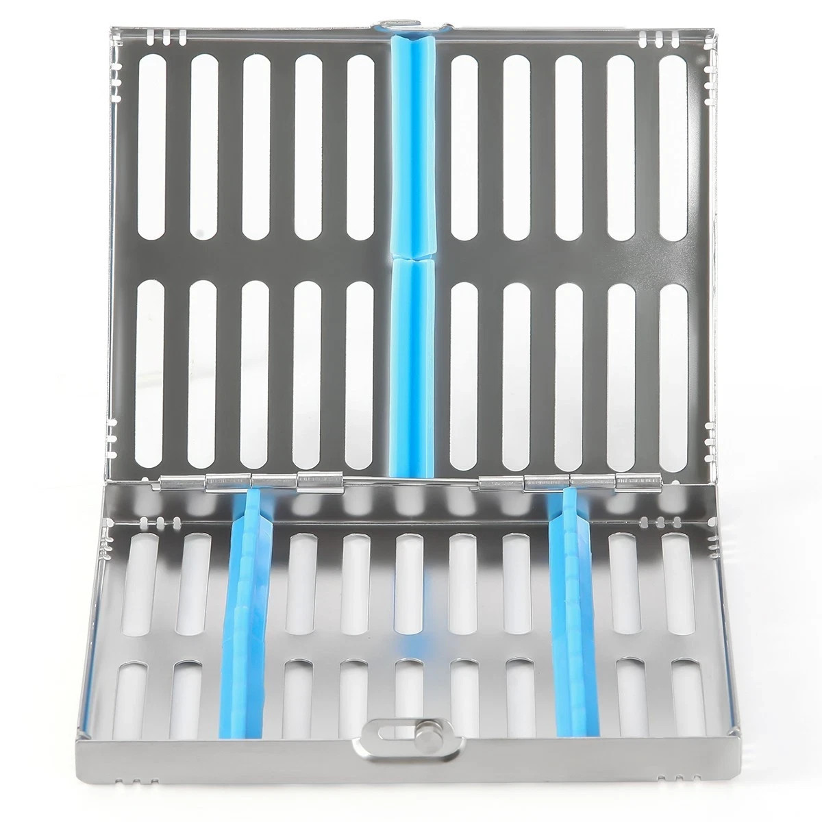 Dental Plastic/Metal 5/10/20 Instrument Disinfection Cassette Sterilization Box