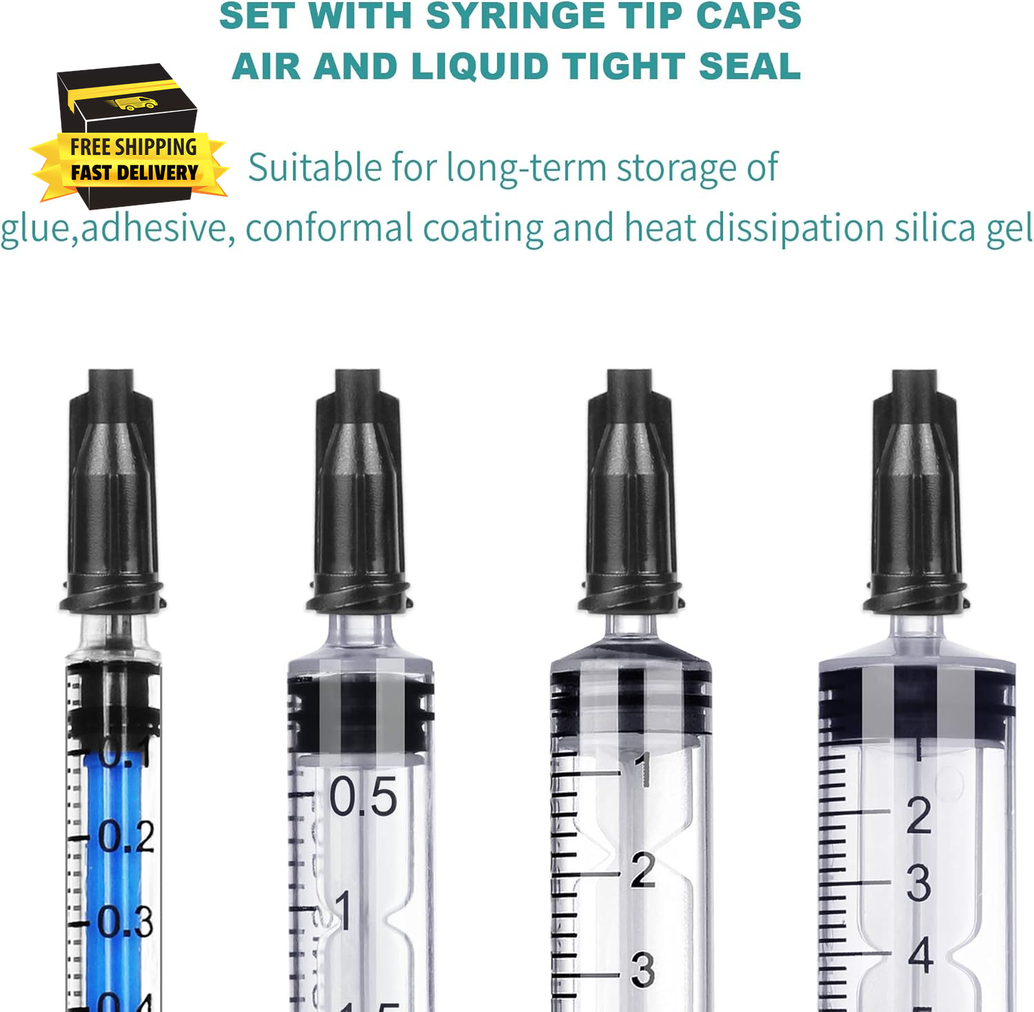 20Pack 1Ml / 3Ml / 5Ml / 10Ml Syringe without Needle – Small Plastic Syringes St