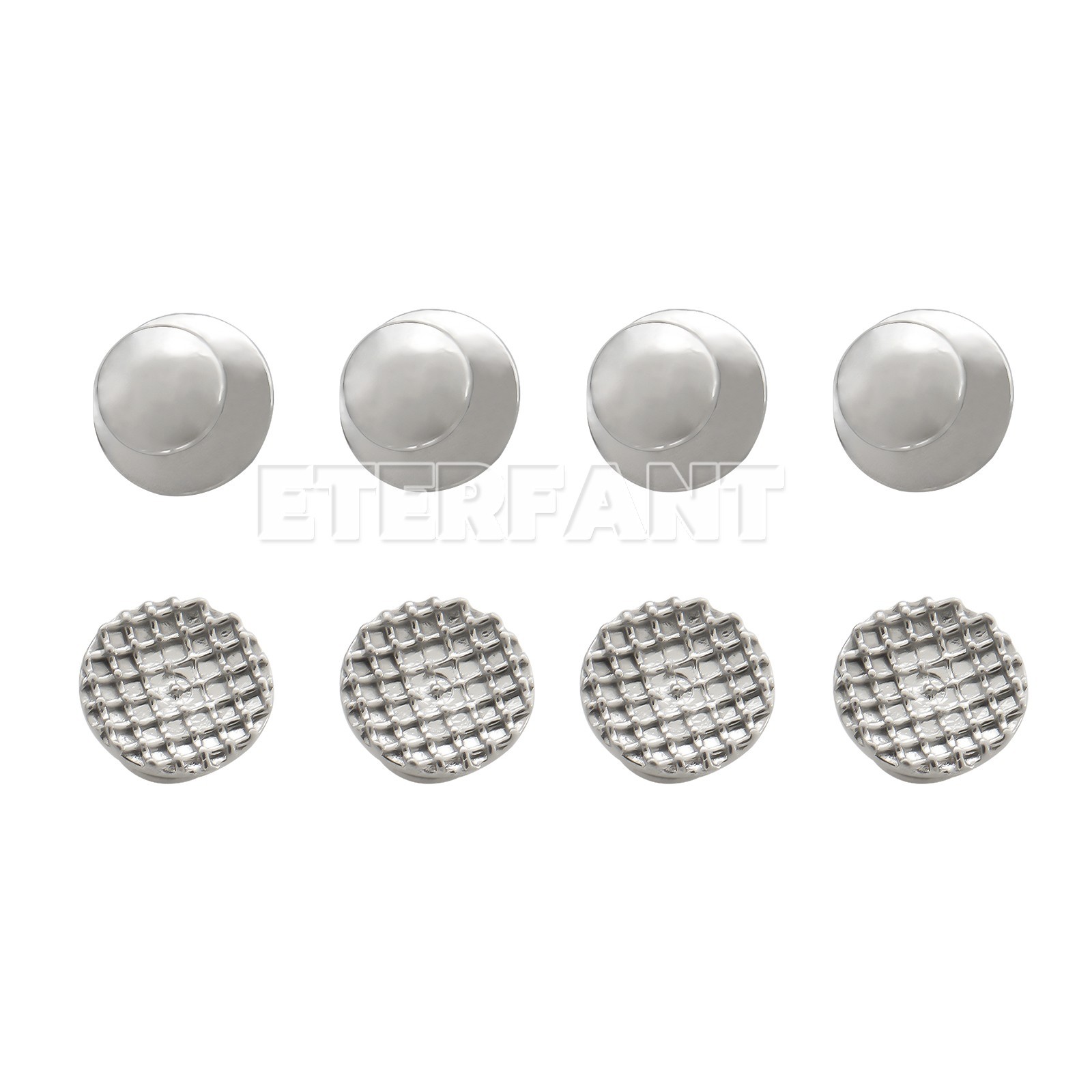 10PCs ETERFANT Dental Ortho Lingual Button Round Traction Hook Bondable US