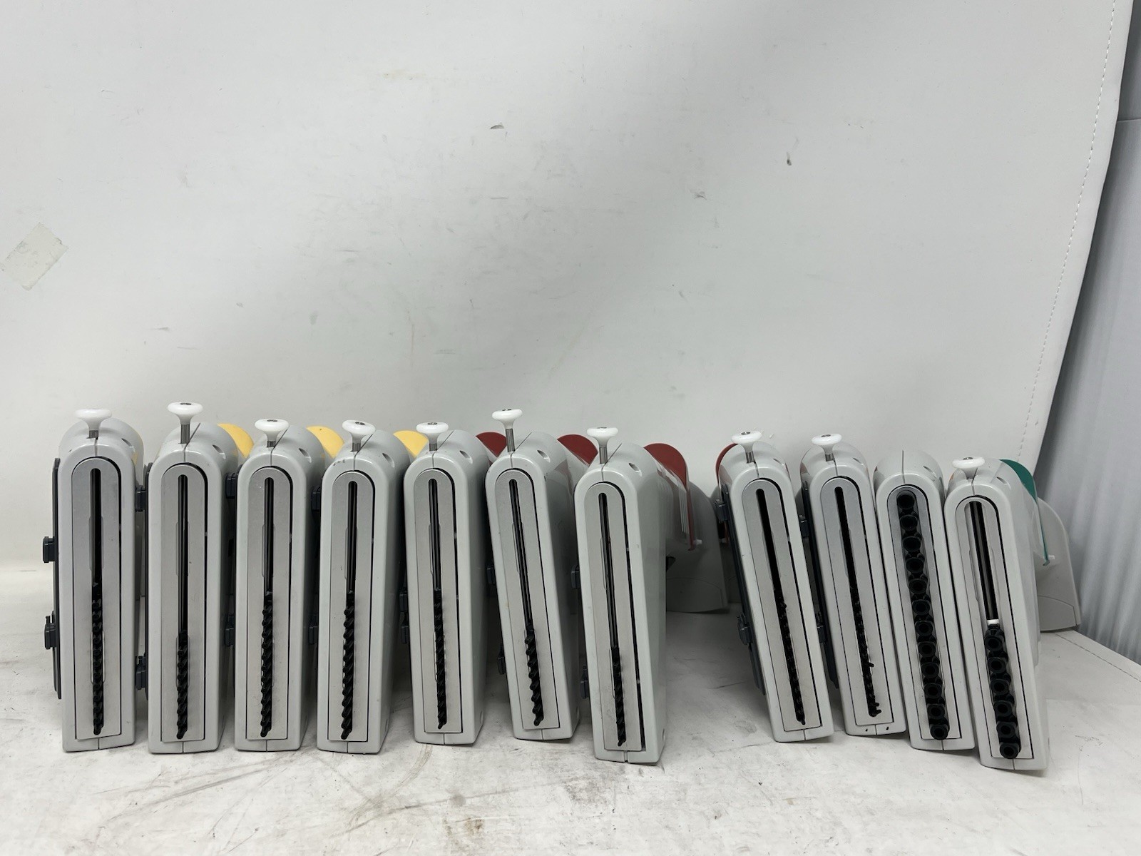Lot of 11 Thermo Scientific Matrix Electronic Pipettes Untested AS-IS