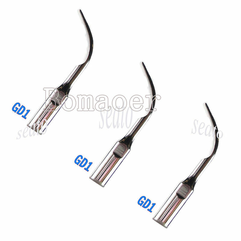 10×Dental Instrumets Scaler Scaling Tips GD1 Fit SATELEC/DTE Scacaler 5PC/PACK