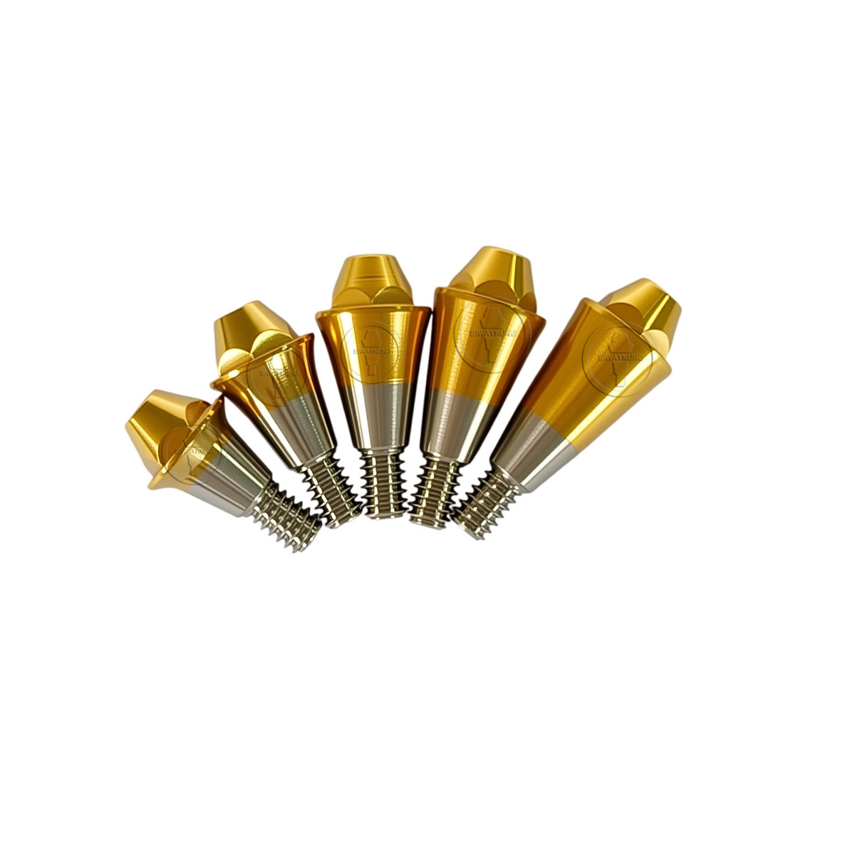 20 pcs Multi unit Straight abutment Mu Abutment fit to Osstem TS Mini Regular