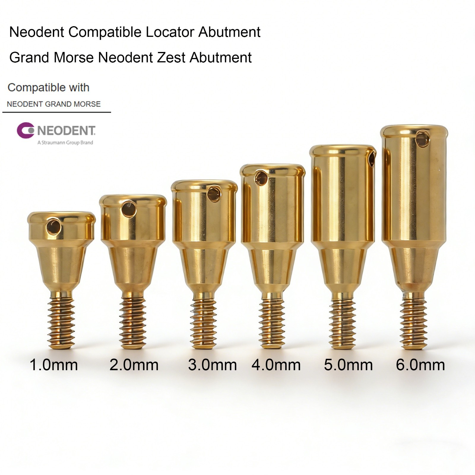 Titanium Overdenture Locator Abutment Dental abutment for All Implant System