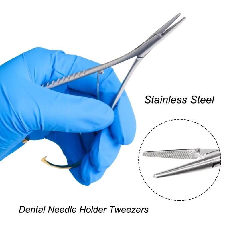 Dental Ortho Separator Spacers Elastic Teeth Ligature Ties Placing Pliers Forcep