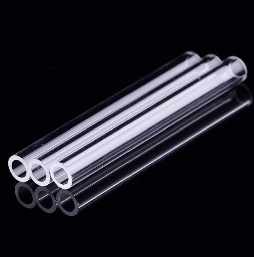 (10 Pack) 4″ Inch Clear Pyrex Glass Blowing Tube 12mm OD 8mm ID 2mm Thick Wall
