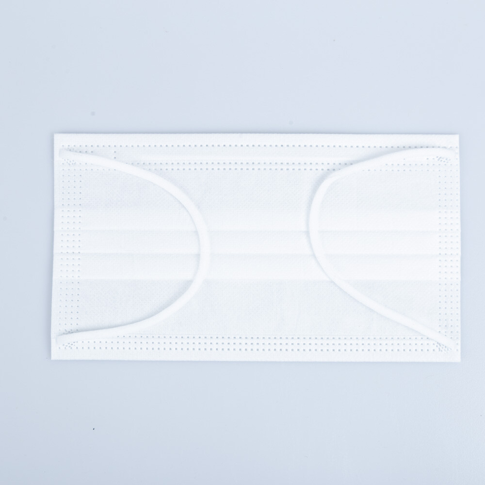 [50 Pcs] White Face Mask Disposable Non Medical Surgical 3-Ply Earloop Mask