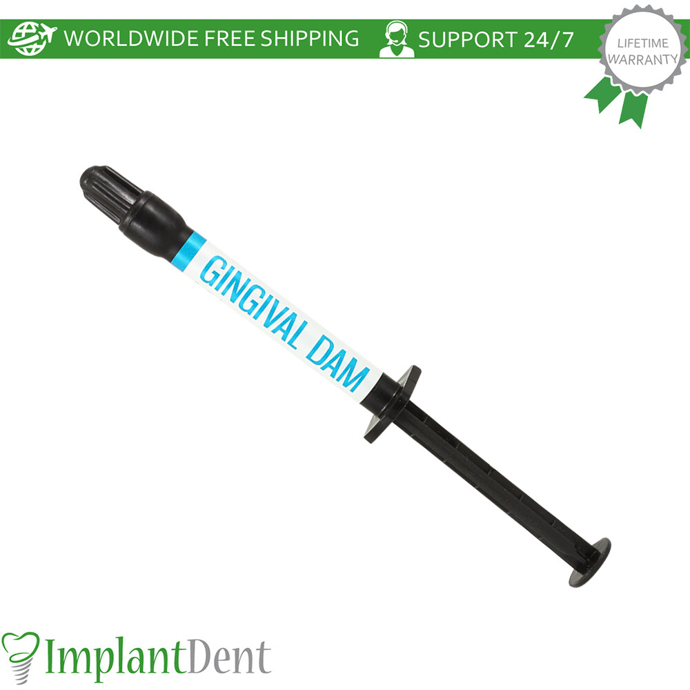 Dental Gingival Dam Resin Barrier Light Cure Teeth Whitening Gel Gums Protect