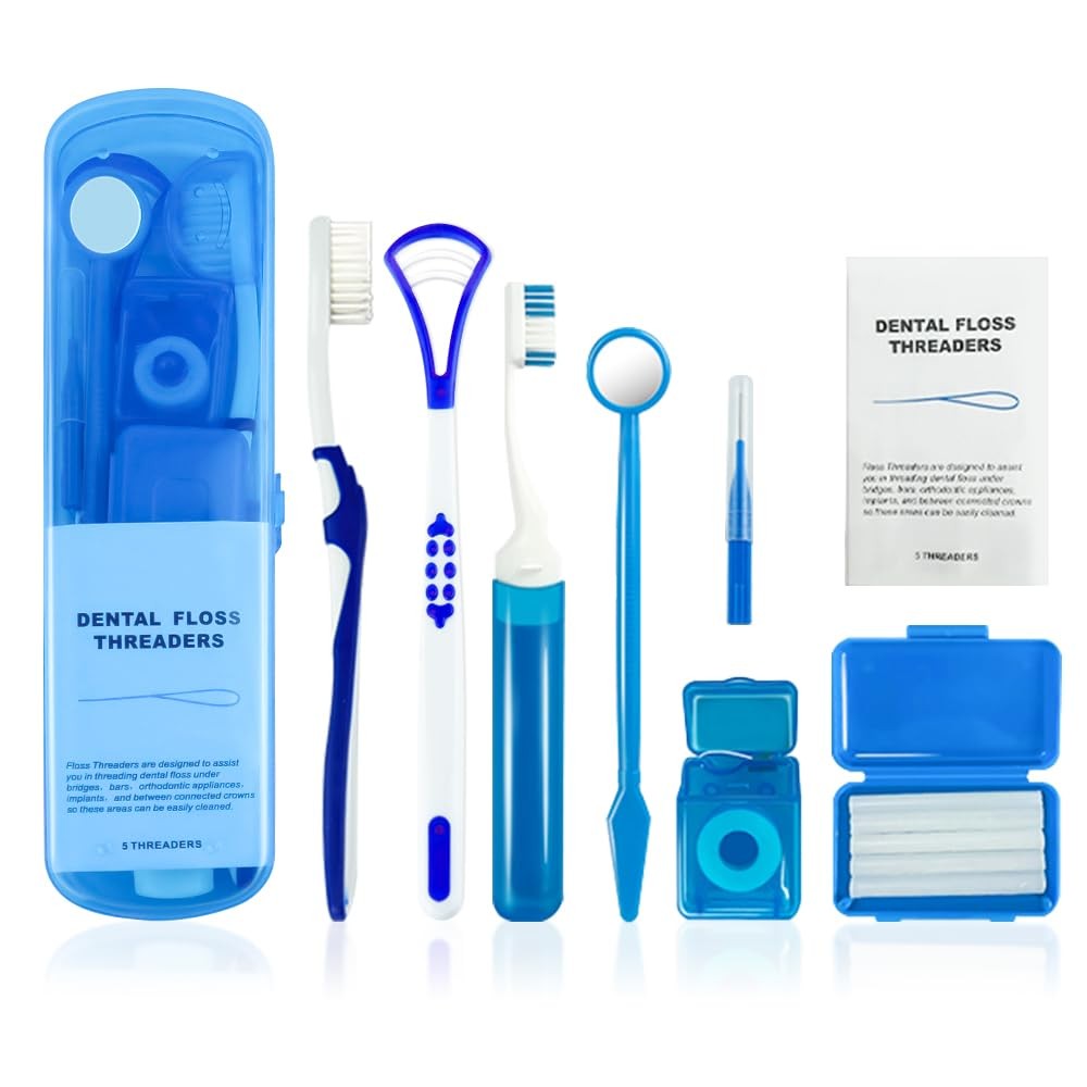 Portable Orthodontic Oral Care Kit – Orthodontic Dental Care Kit for Braces w…