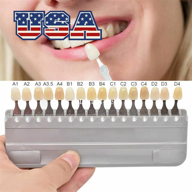 1 Set VITA Classical Dental Shade Guide A1-D4 16 Colors with Bleached Shades USA