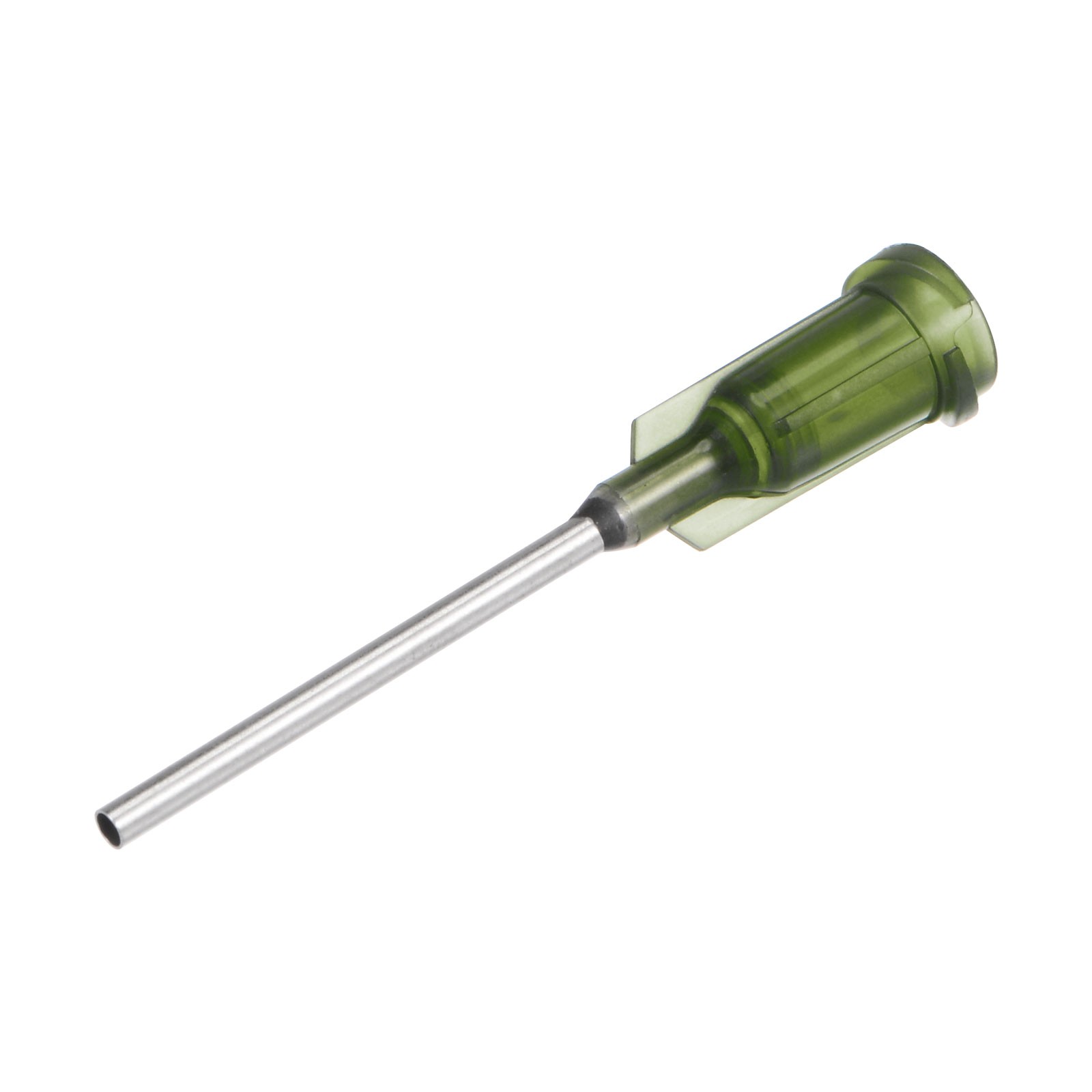 Blunt Tip Dispensing Needle for Liquid Glue Gun, 14G 1″, 40 Pcs Olive