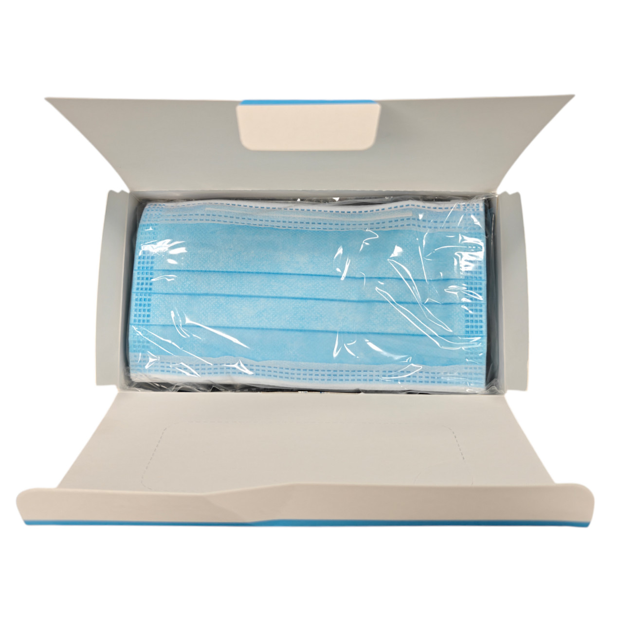2500 Count Case – Safefit 3 Ply Disposable Face Masks Non Medical Adult 175x95mm