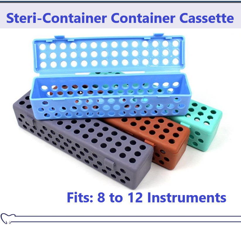 Dental Surgical Medical Instrument Sterilization Plastic Cassette Autoclave 275F