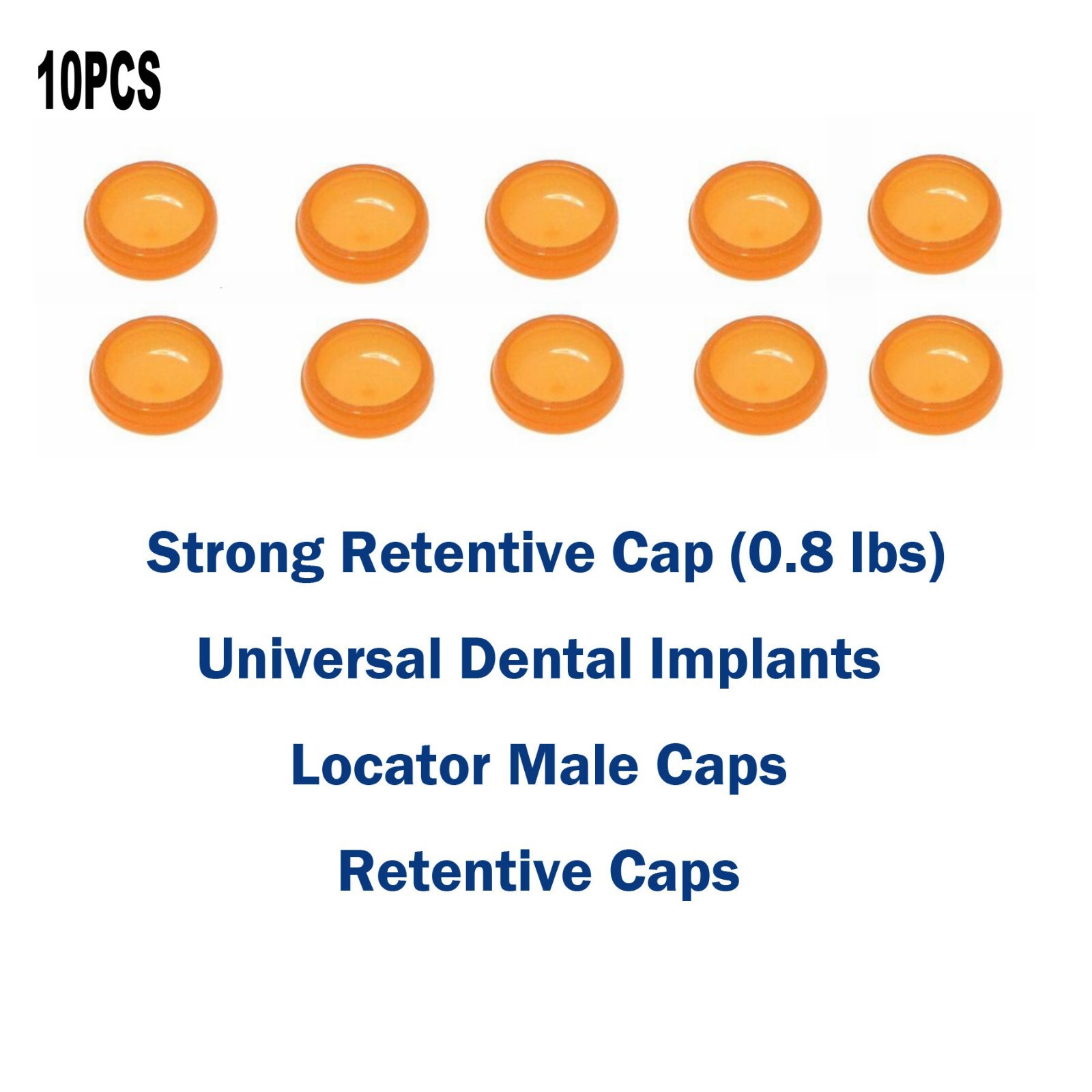 Dental Strong Retentive Caps Overdenture Metal Housing Attachments Abutments