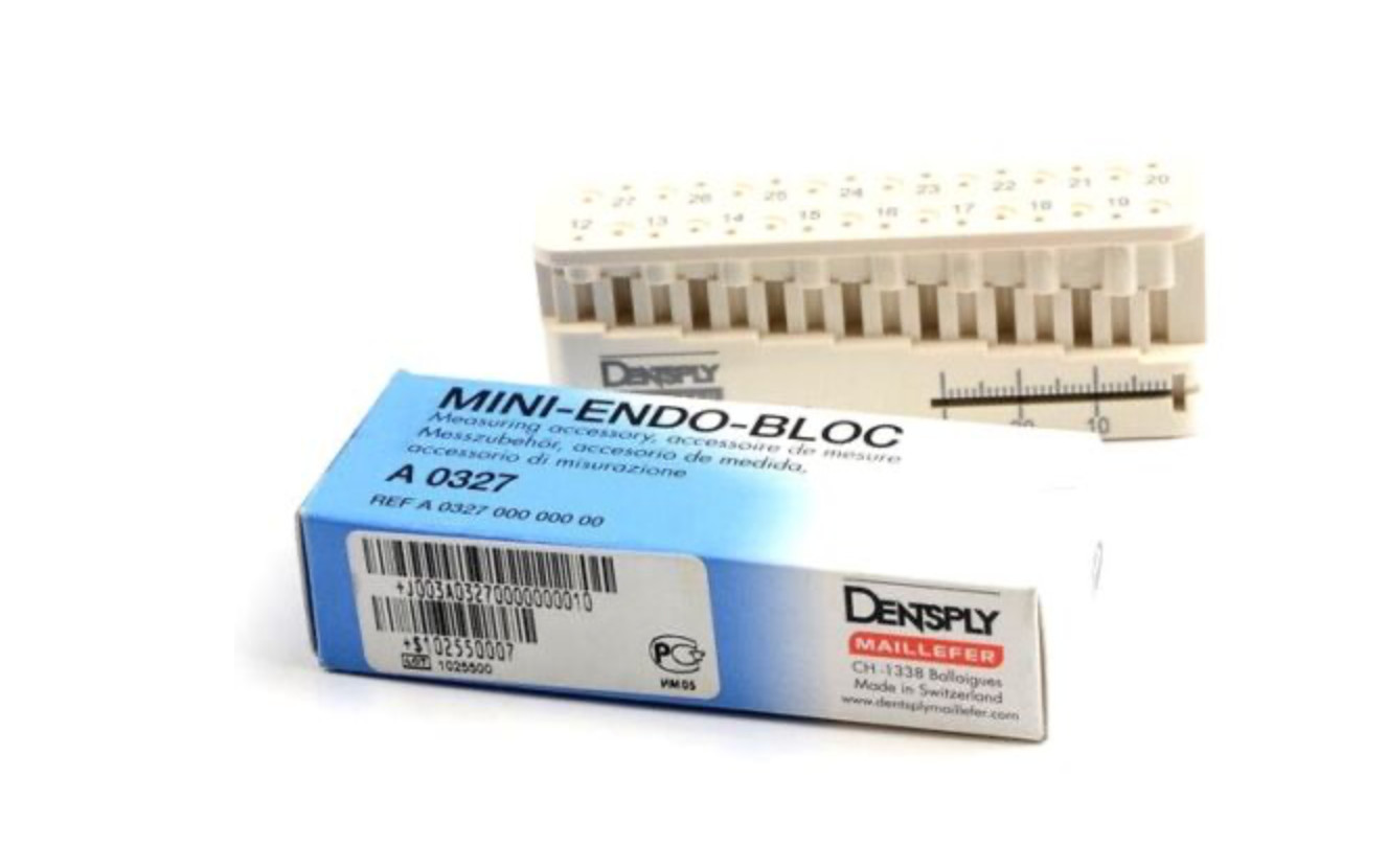 DENTSPLY MINI-ENDO-BLOC, Endo Measuring Block OEM
