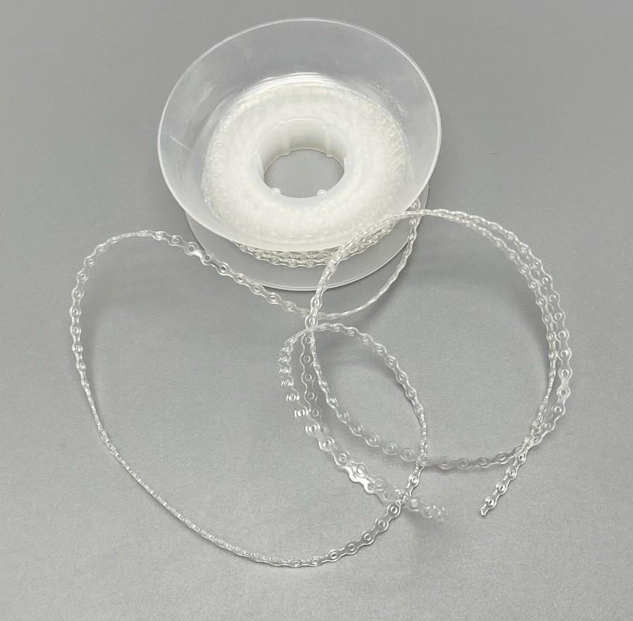 Dental Ortho Elastic Ultra Power Chain Rubber Braces Bands Long/Short/Continuous