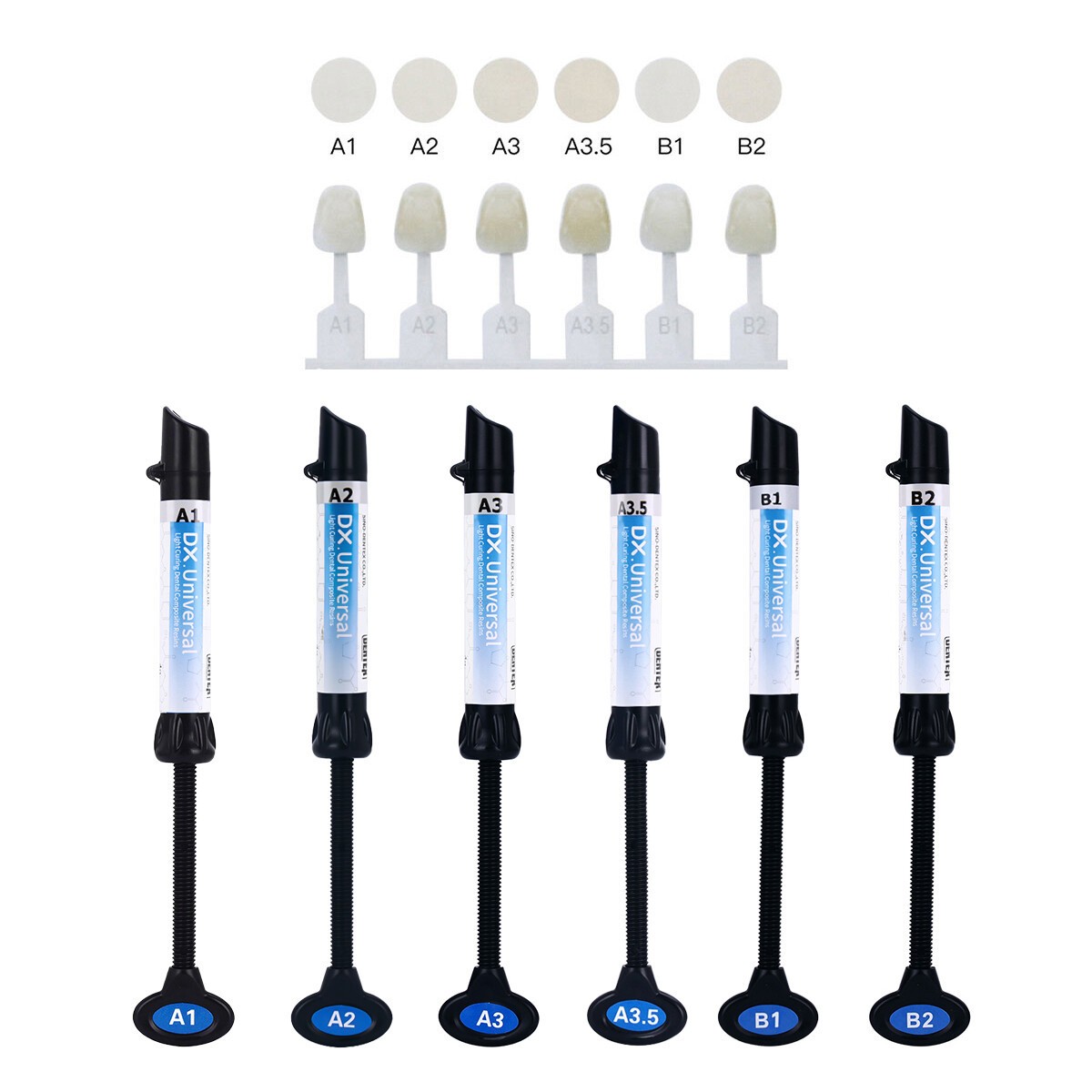 Dentex Dental Universal Composite Resin Light Cure A1/A2/A3/A3.5/B1