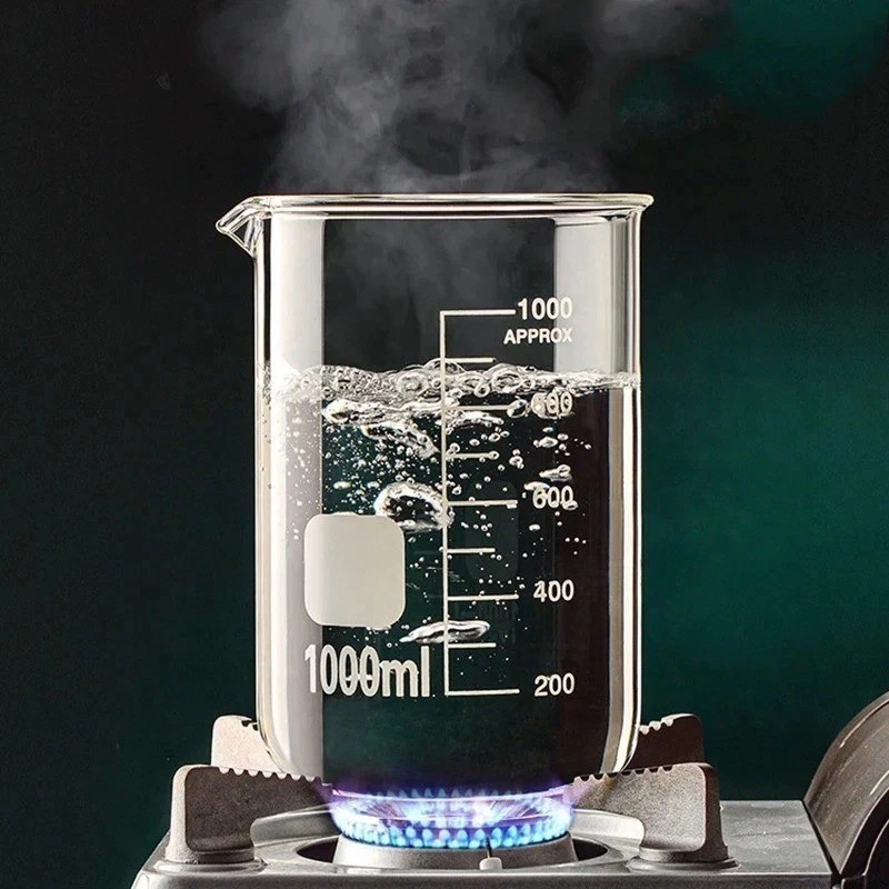 50/100/150/250/500/1000ml High Borosilicate Glass Measuring Cup Clear Scale Cup