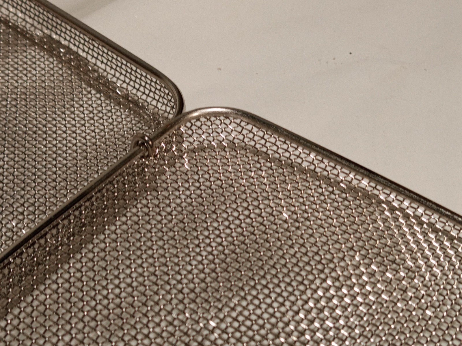 Unbranded Stainless Sterilization Tray Basket Set With Insert And Lid As Shown