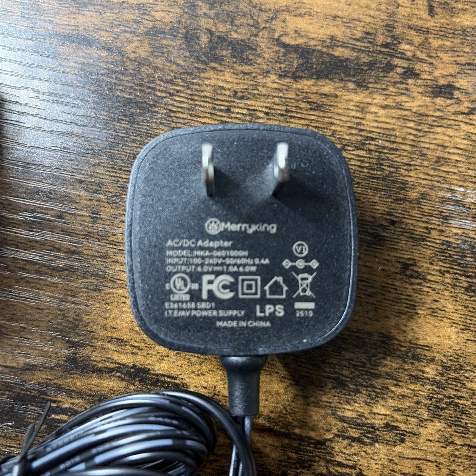 Thermo Scientific S1 Pipet Filler AC Adapter Power Supply Charger – New