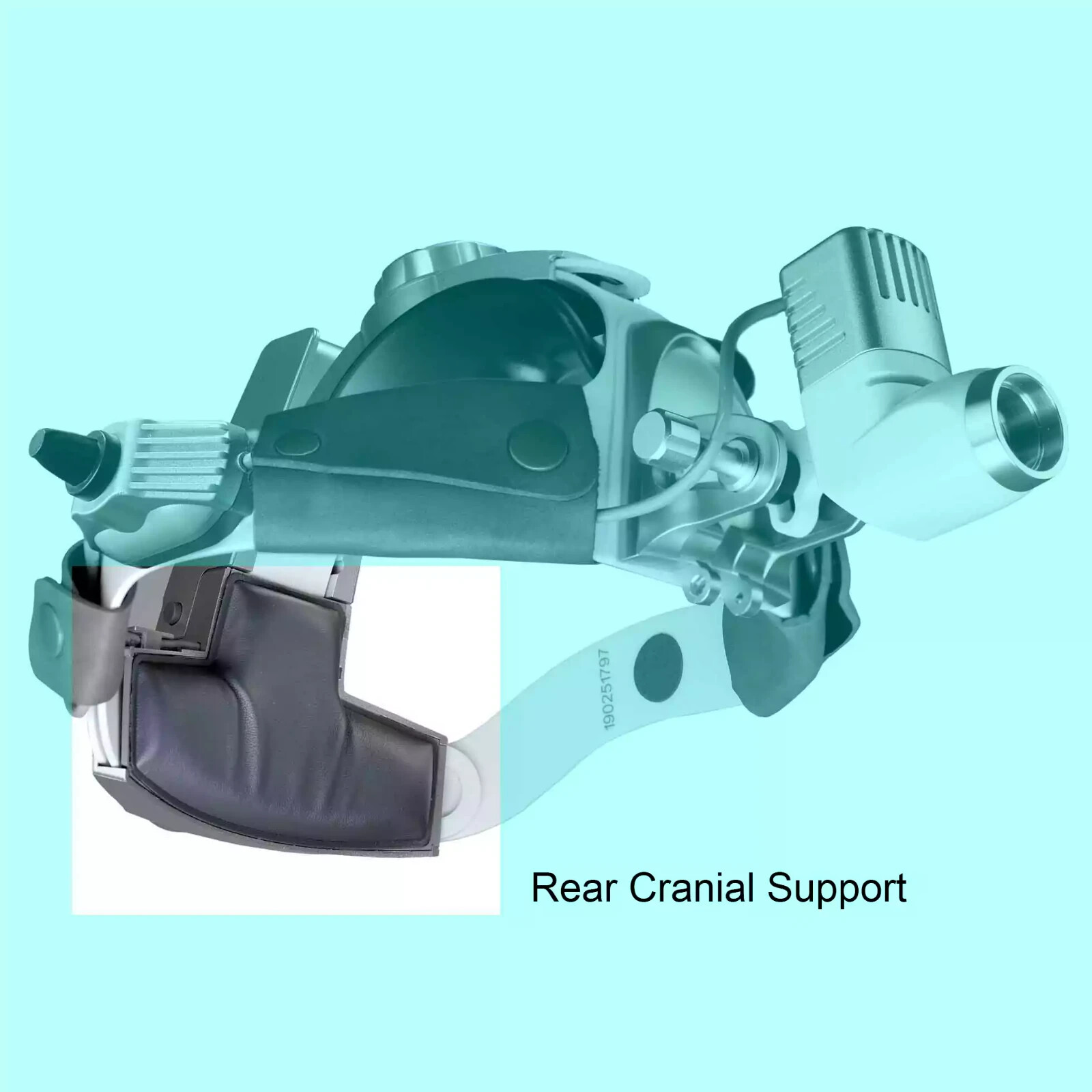 Surgical Headlight for Medical Ent and Dental with 12 Watt Wireless Led Lamp