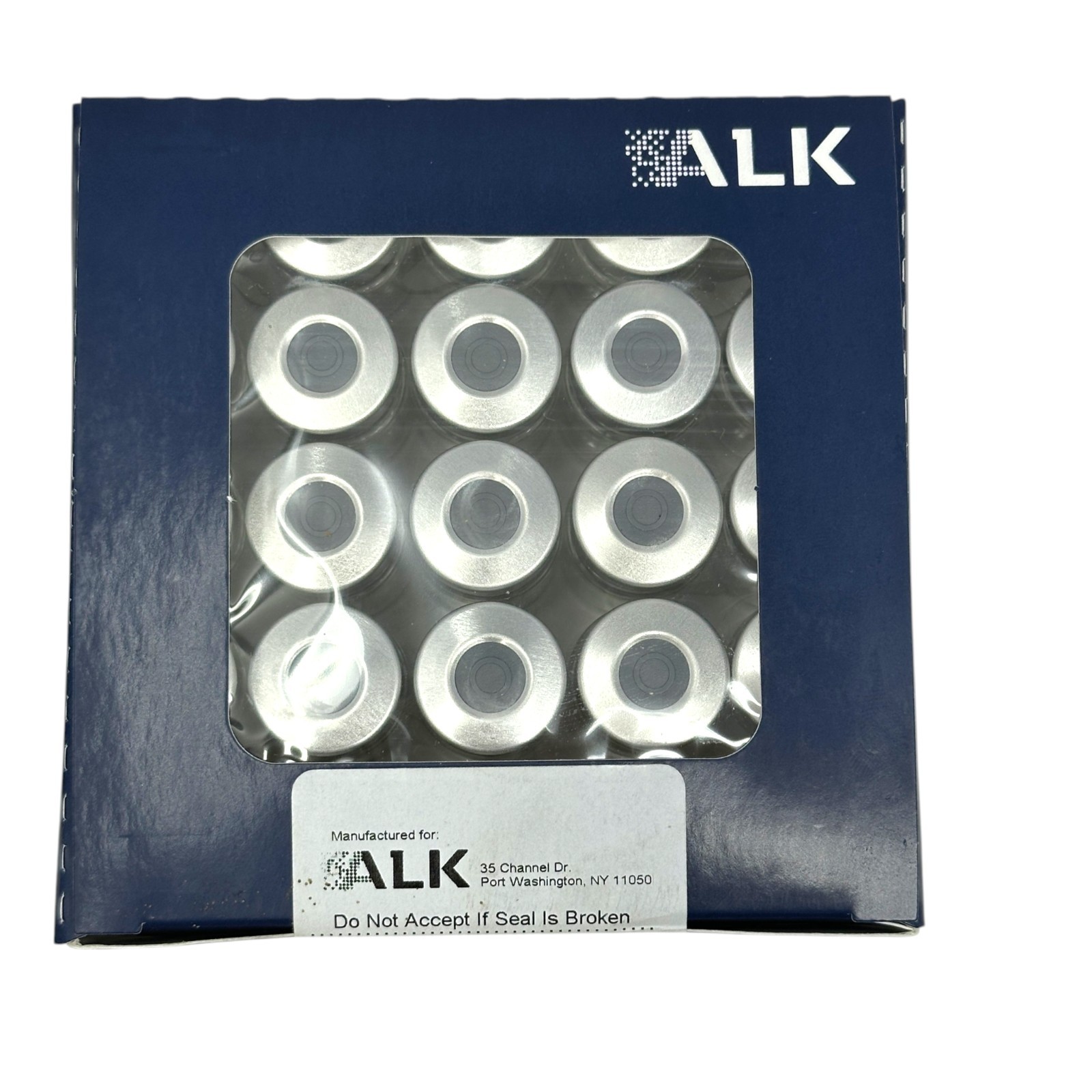 Thermo Scientific ALK ST5-20 Sterile Empty Vials 5mL 20mm Lot 0004848442 Exp 202