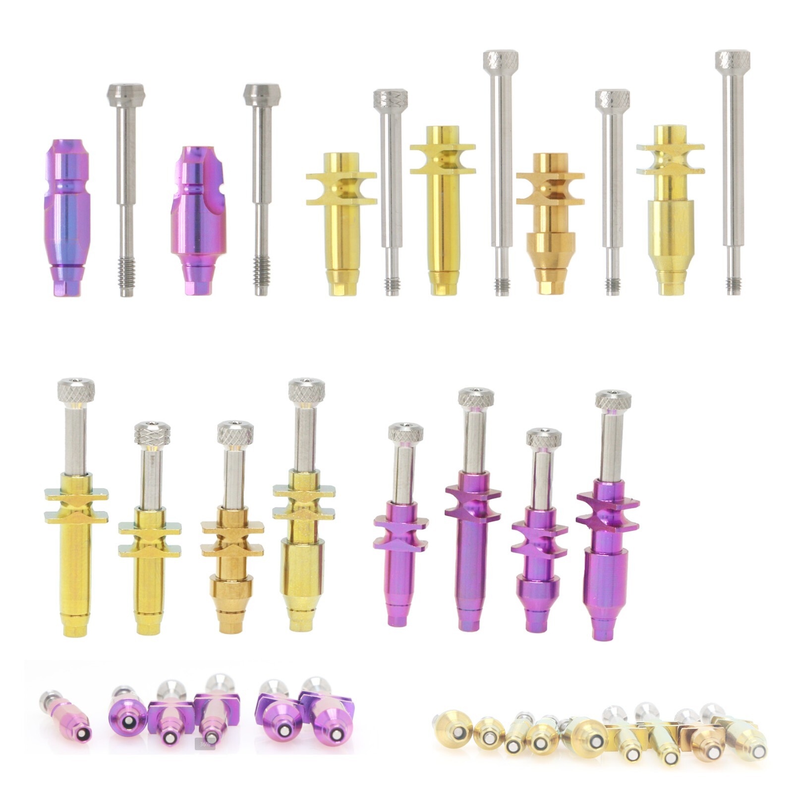 US Nobel Biocare CC NP/RP Open/closed Tray Implant Impression Coping Lab Analog