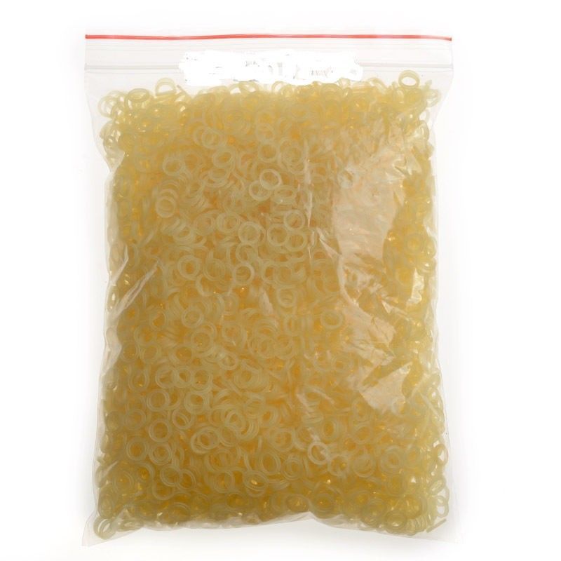 5000Pcs Dental Orthodontic Elastics Rubber Band Ties Colorful 2.5/3.5/4.5/6.5OZ
