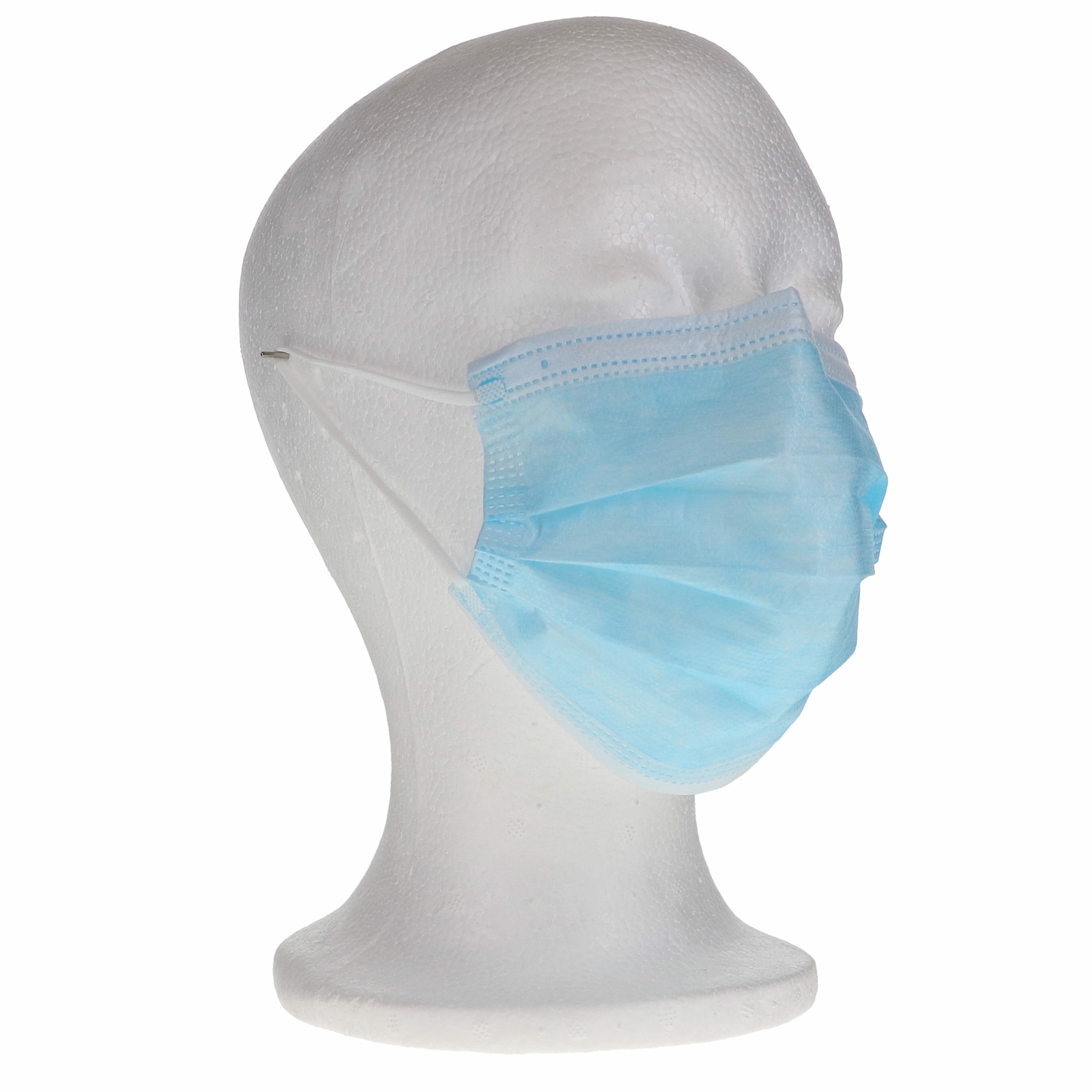 House Brand Dentistry 109111 3-Ply Earloop Face Masks ASTM Level 1 PFE 95% 50Pk