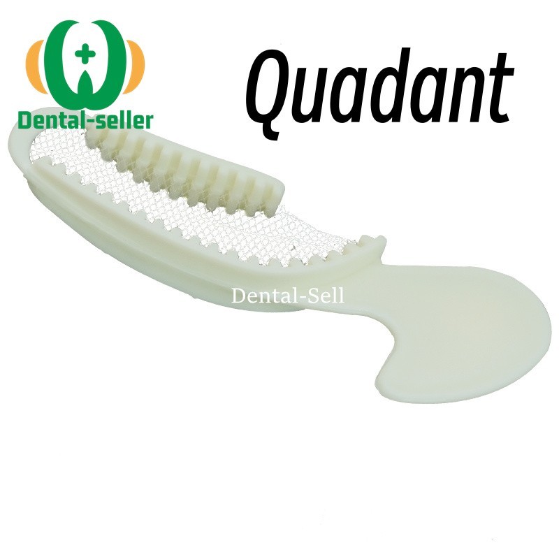 Dental Bite Registration​ Impression Triple Trays Disposable with Net Tray F/A/P