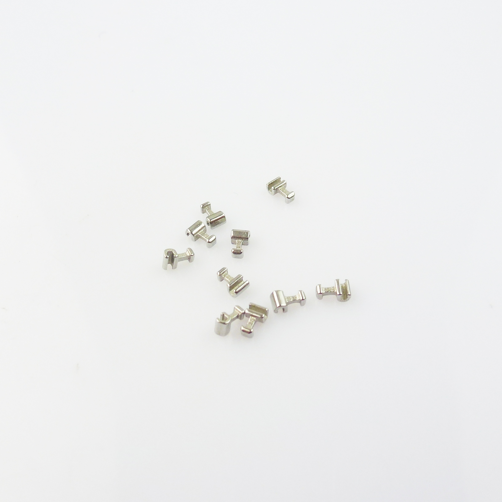 10 Pcs Dental Orthodontic Crimpable Hook Long/Medium/Short/Stop Stainless Steel